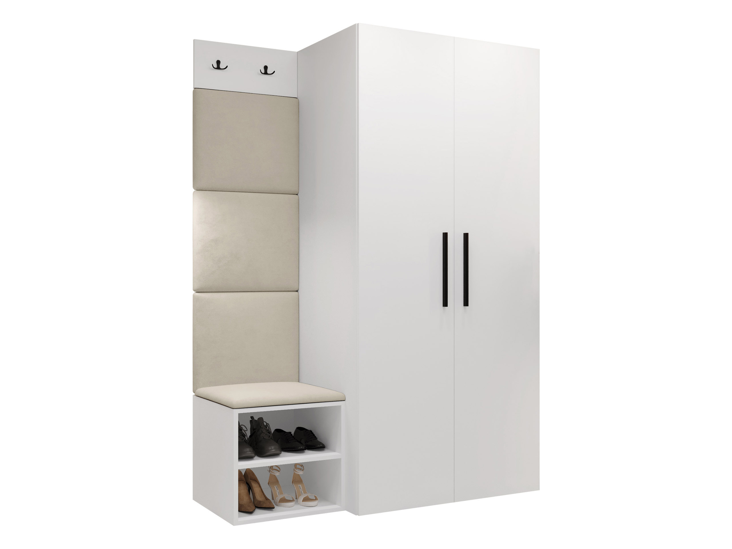 Flurgarnitur Hartford 523 (Weiß)