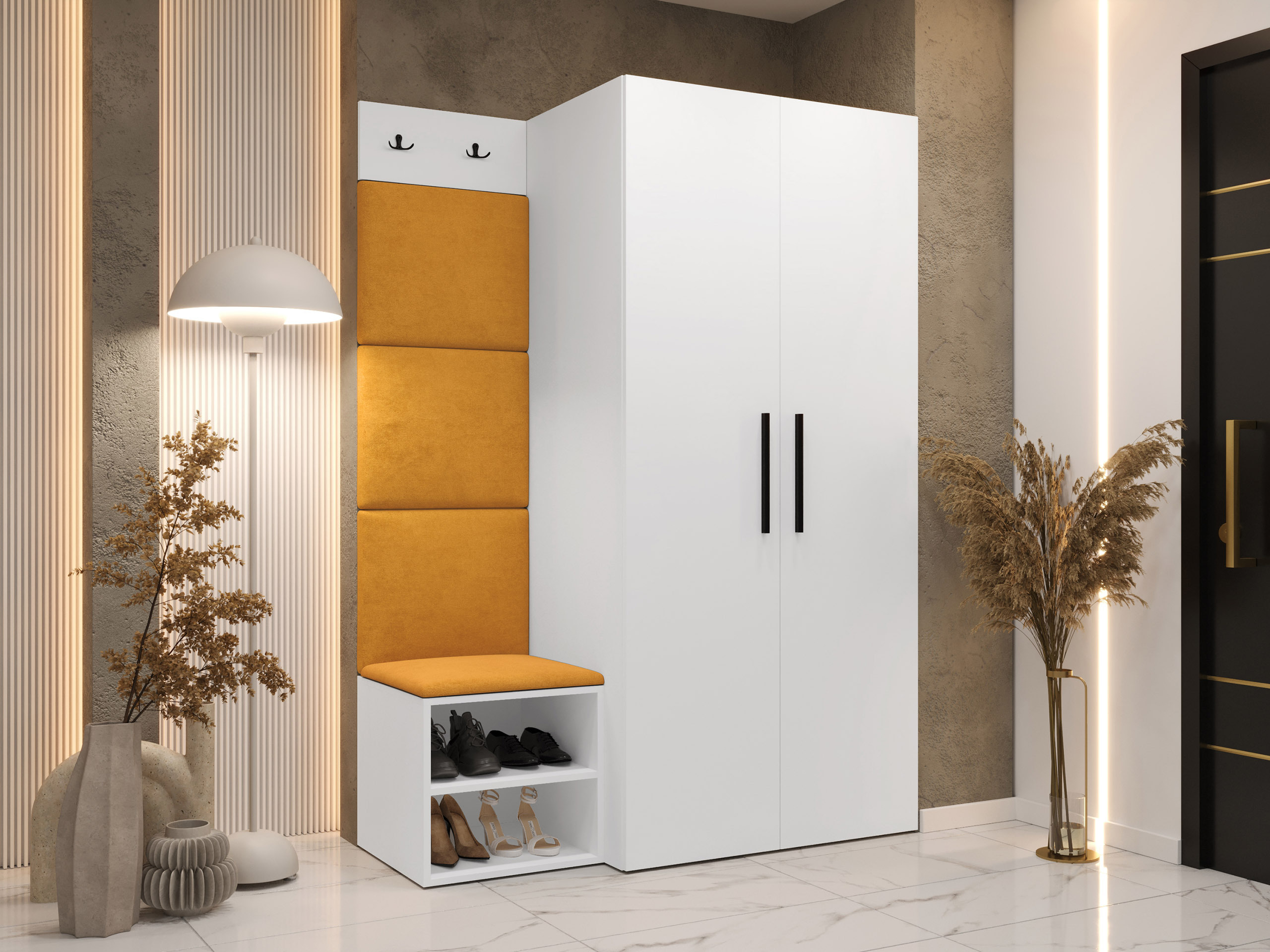 Flurgarnitur Hartford 523 (Weiß)