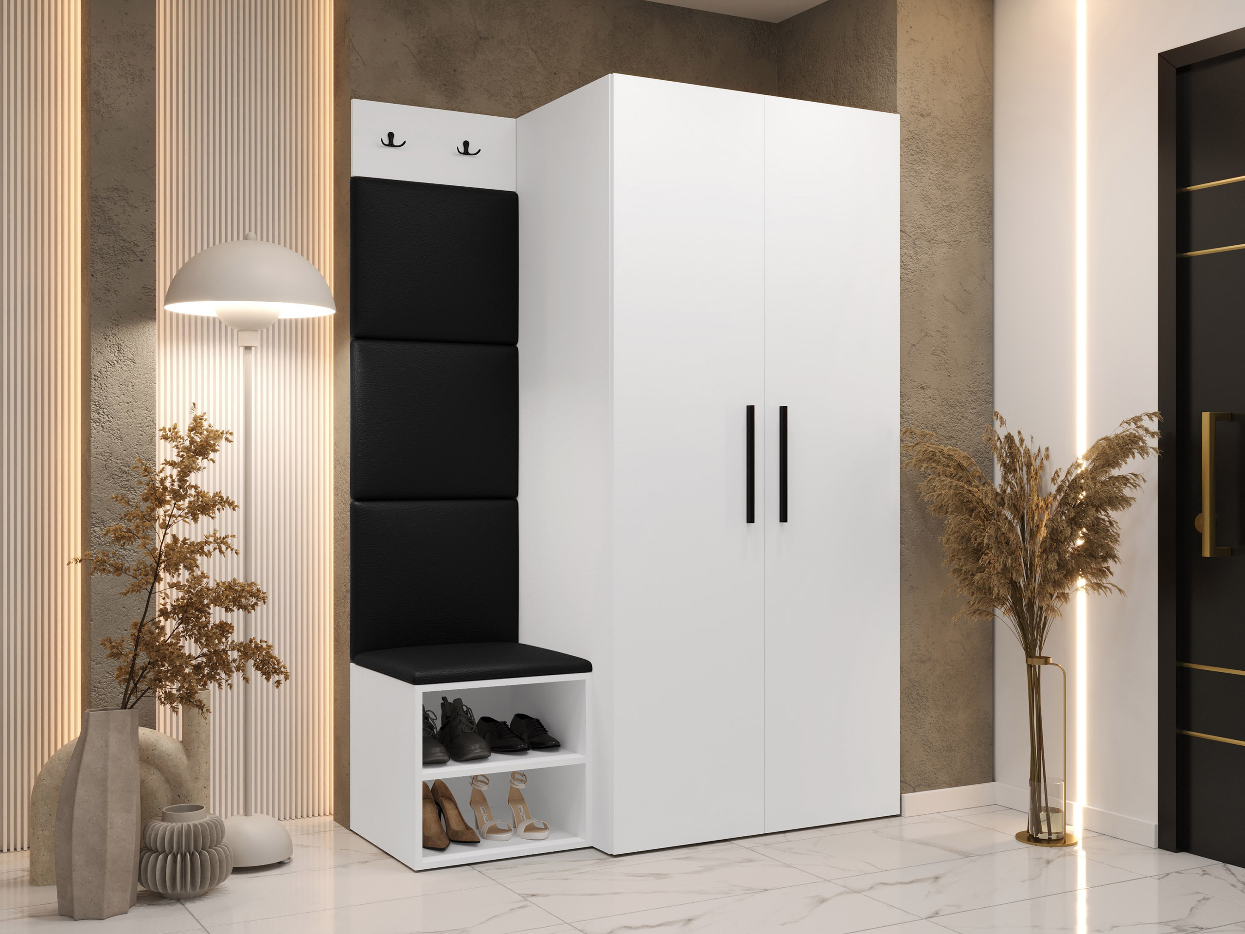 Flurgarnitur Hartford 523 (Weiß)