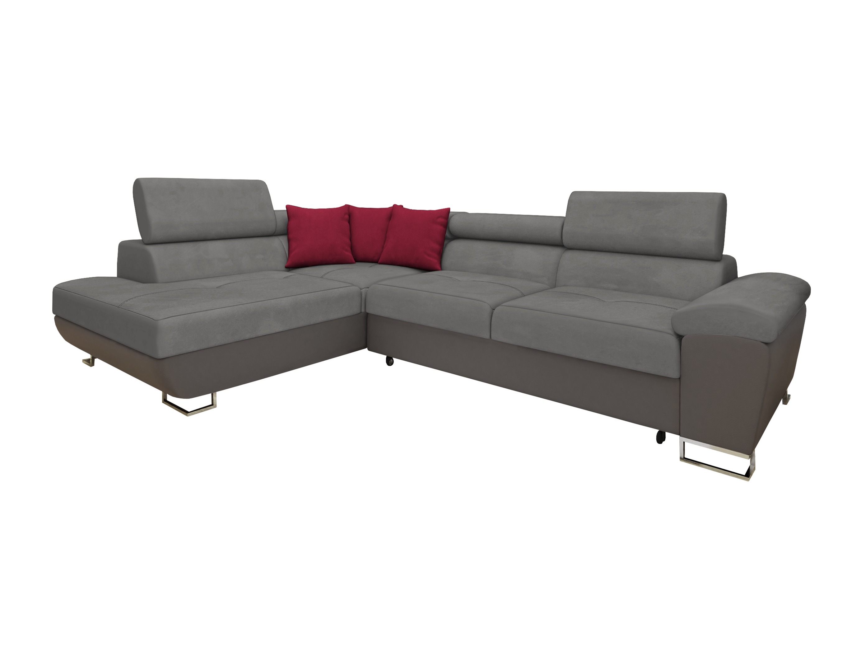 Ecksofa Comfivo Ruta II (Soft 029 + Uttario Velvet 2971 + Kronos 02)