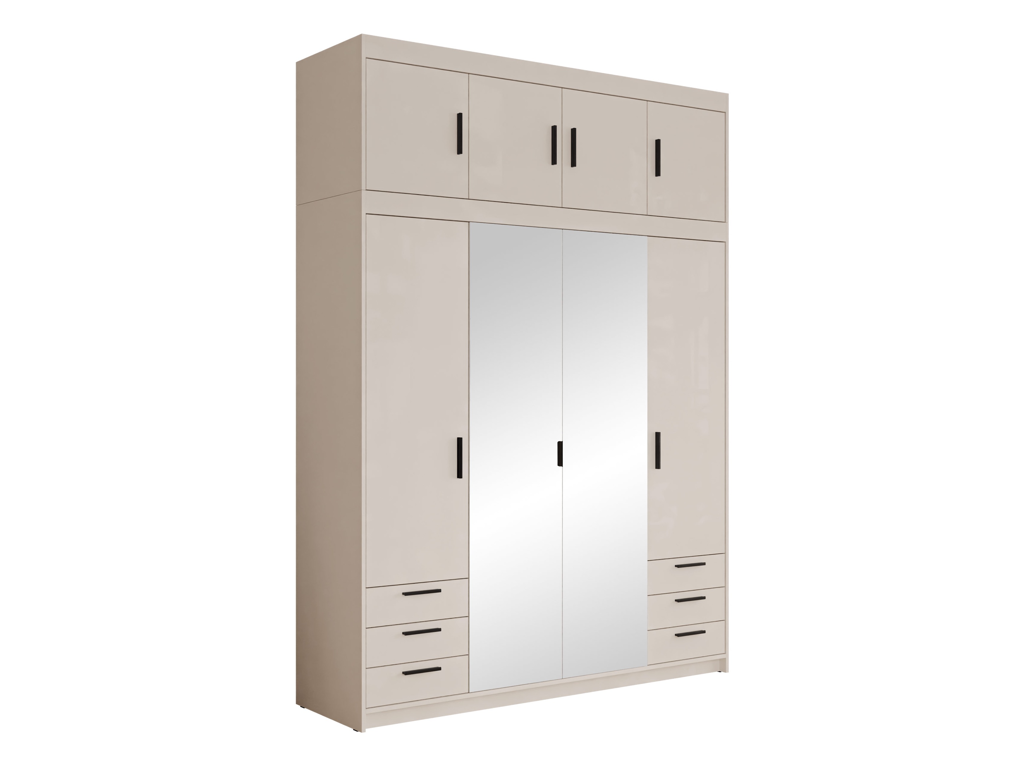 Kleiderschrank Novduni 120 (Beige)
