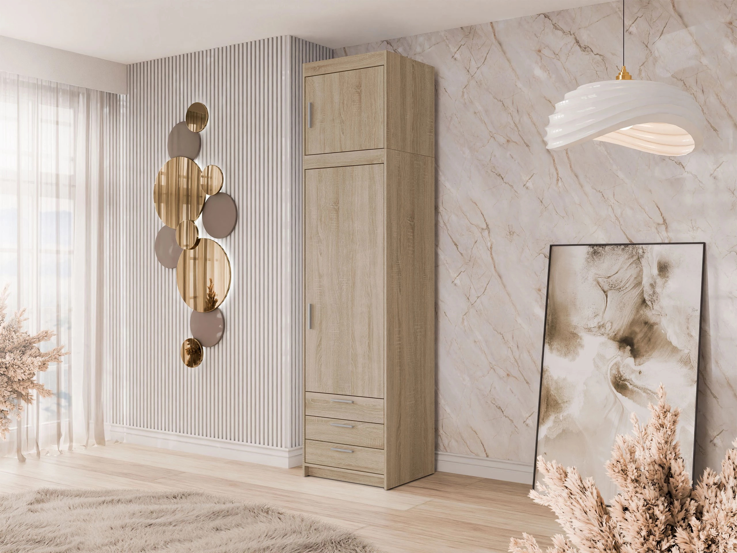 Regal Novduni 111 (Sonoma Eichenholzoptik)