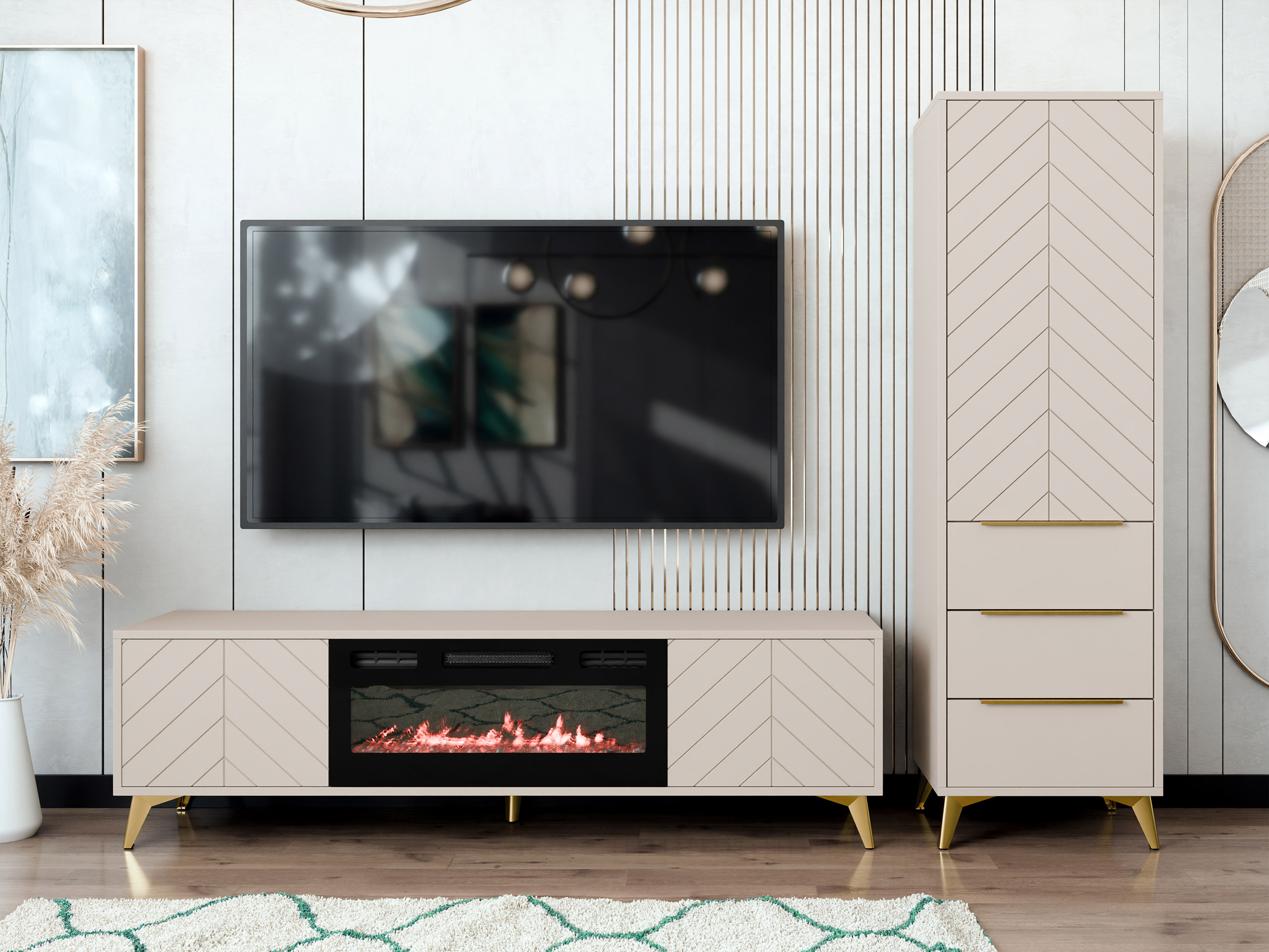 Wohnzimmer-Sets Comfivo Camlue 113