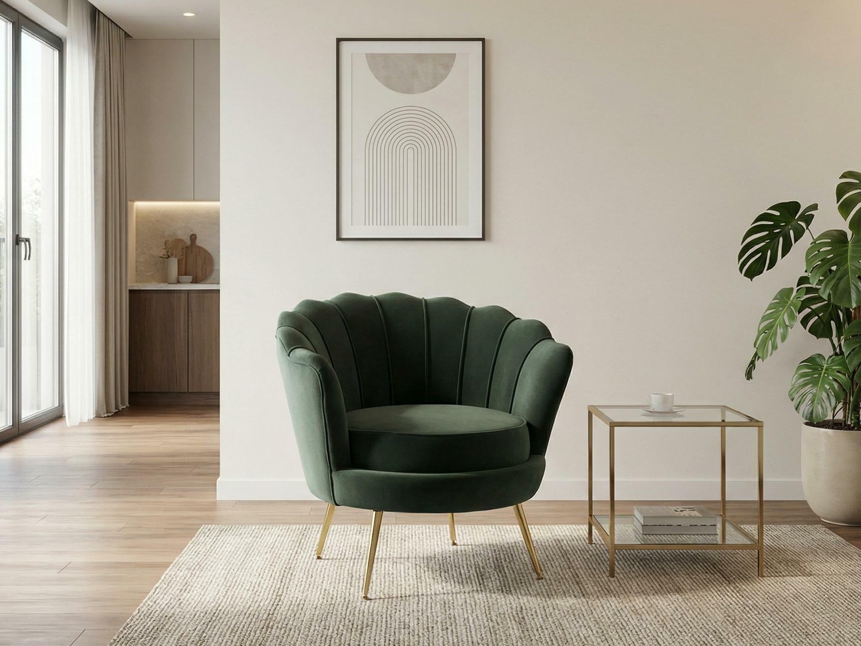 Sessel Houston 828 (Dunkelgrün)