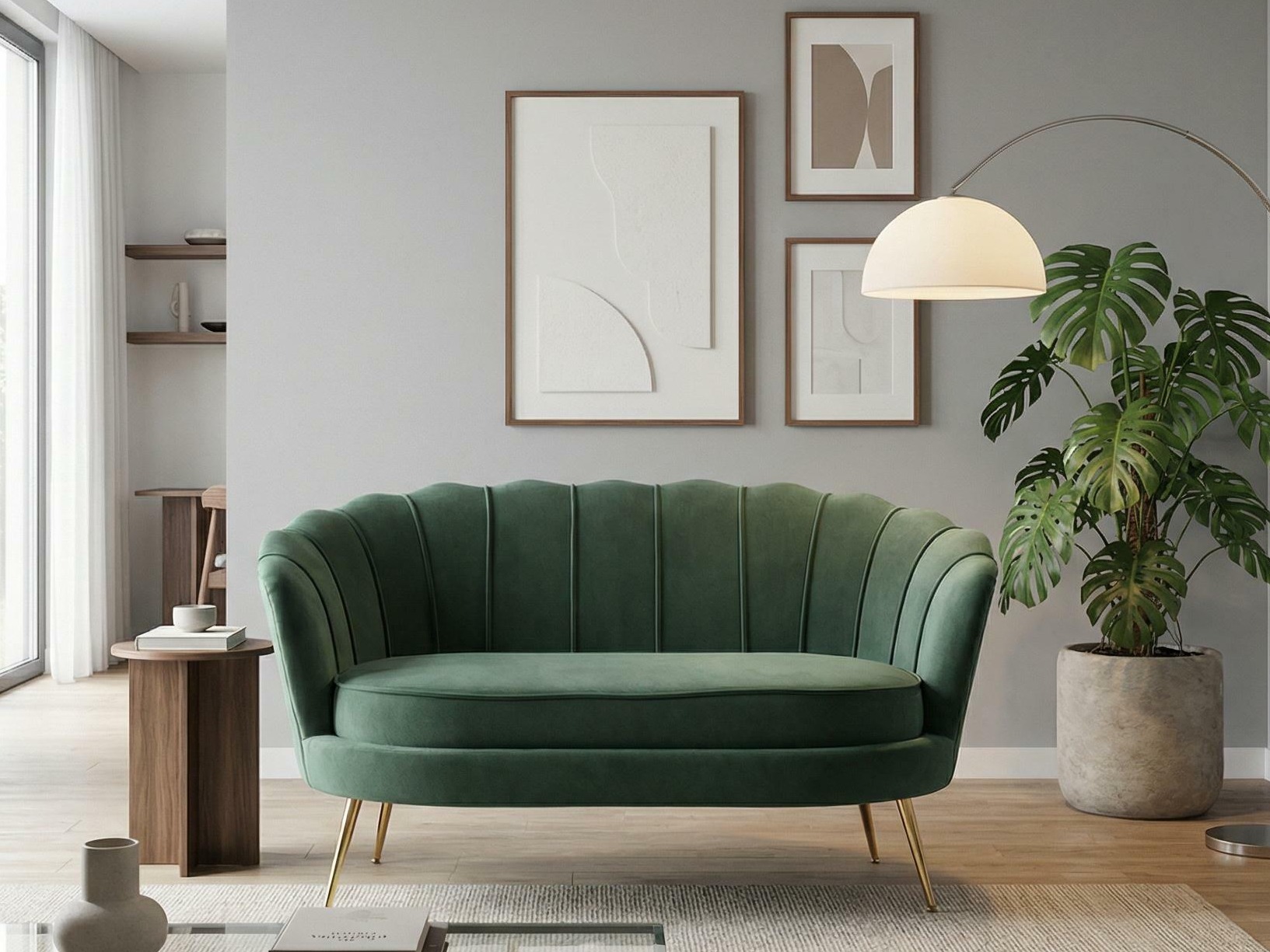 Sofa Houston 827 (Dunkelgrün)