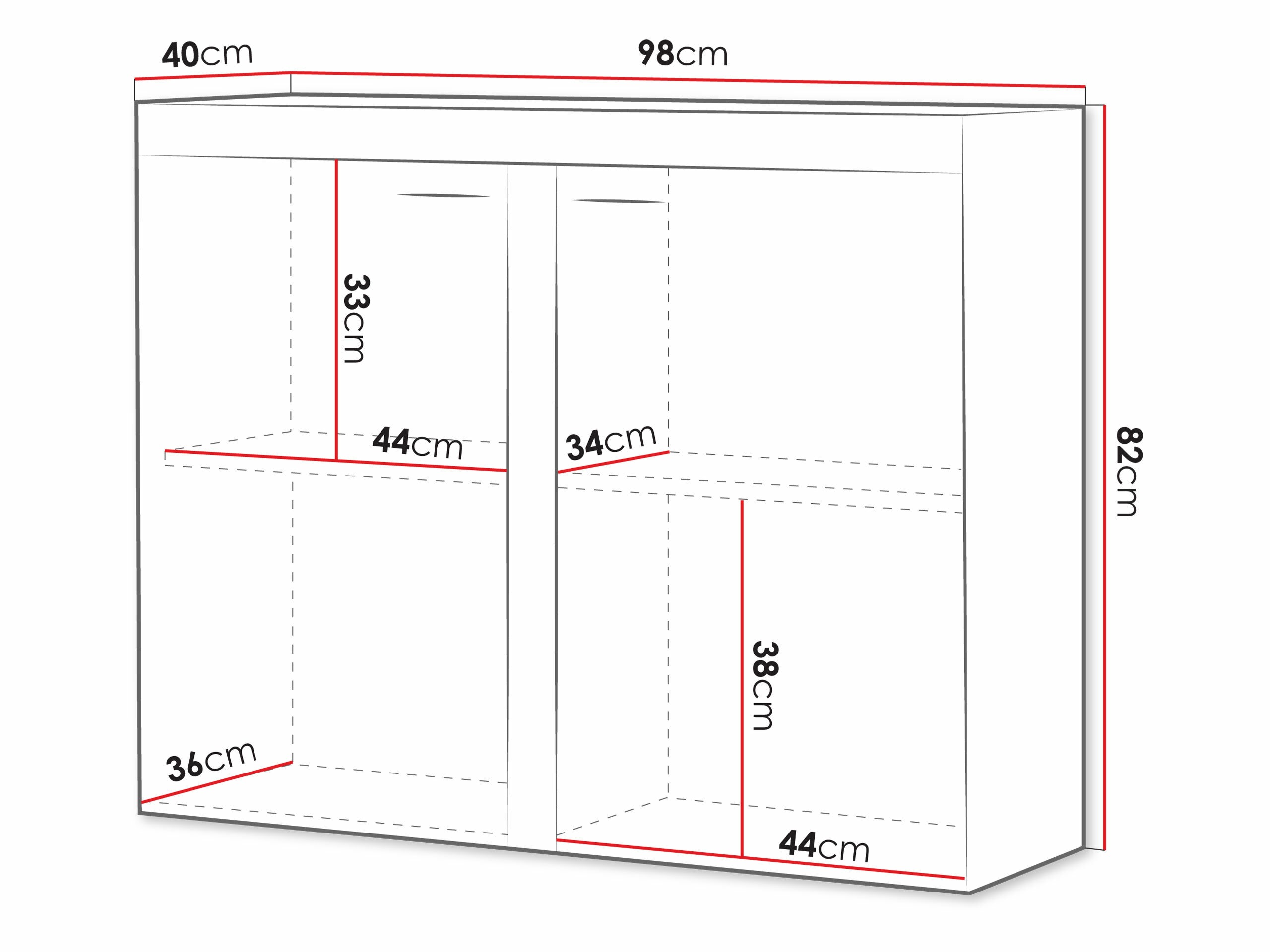 Sideboard Univio (Sonoma Eichenholzoptik)