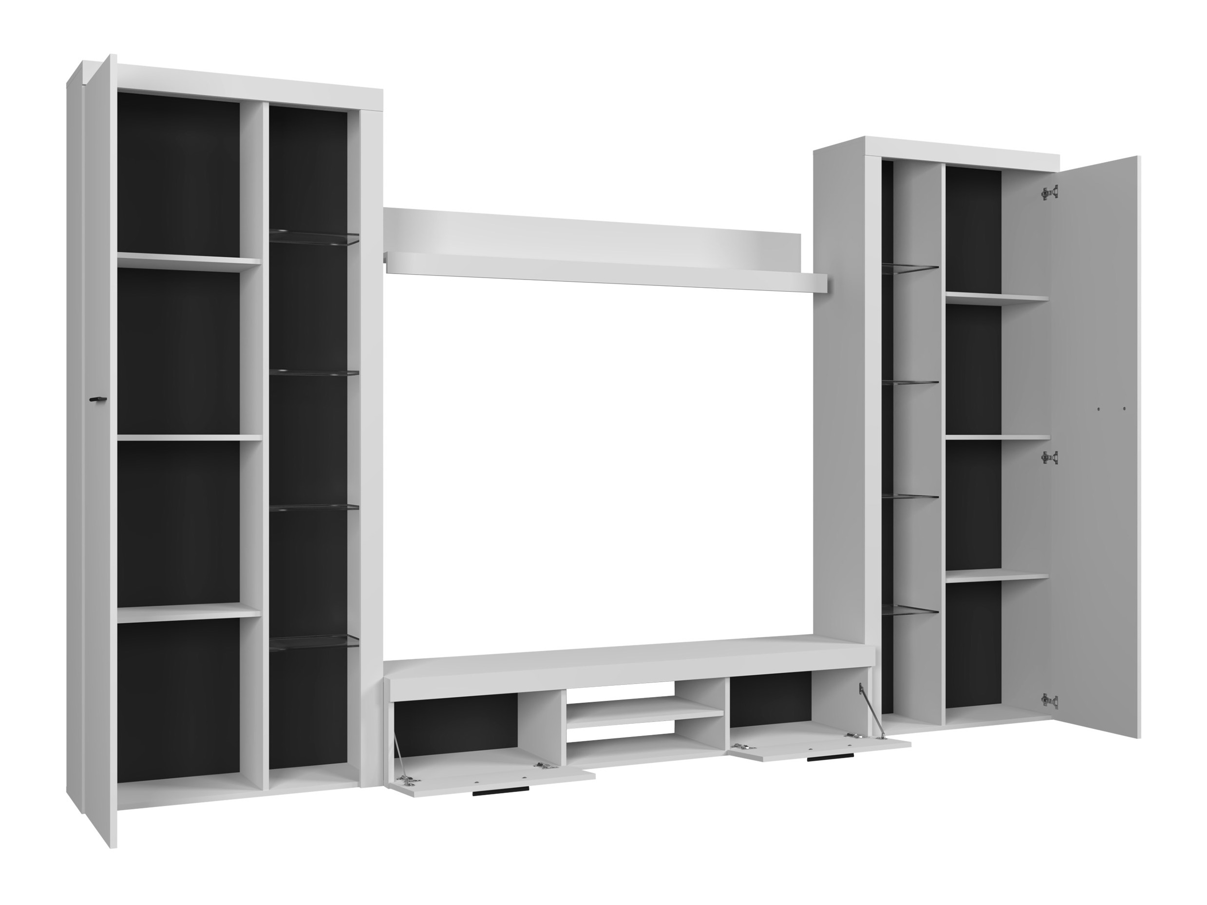 Wohnzimmer-Sets Univio II (Weiß)