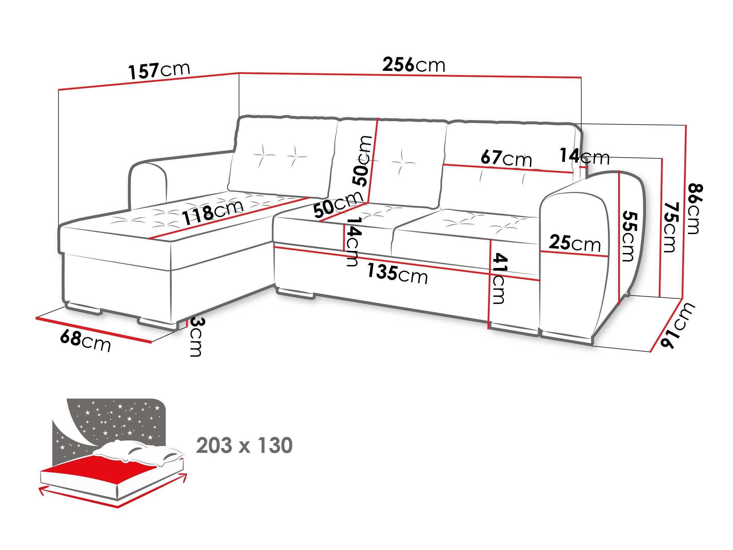 Ecksofa Muncie 109 (Manila 07)