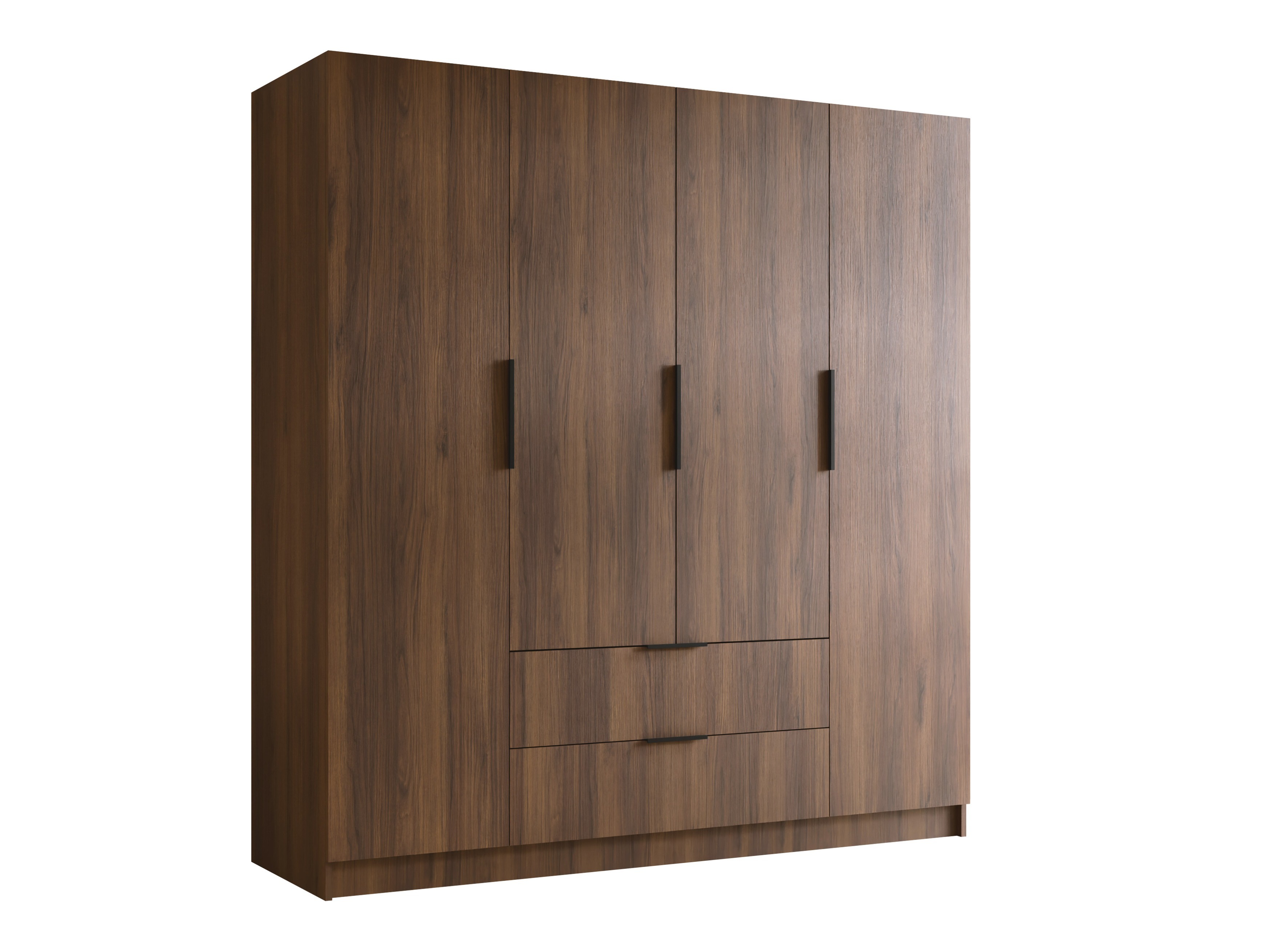 Kleiderschrank Closico Cadron I (Walnussholzoptik)