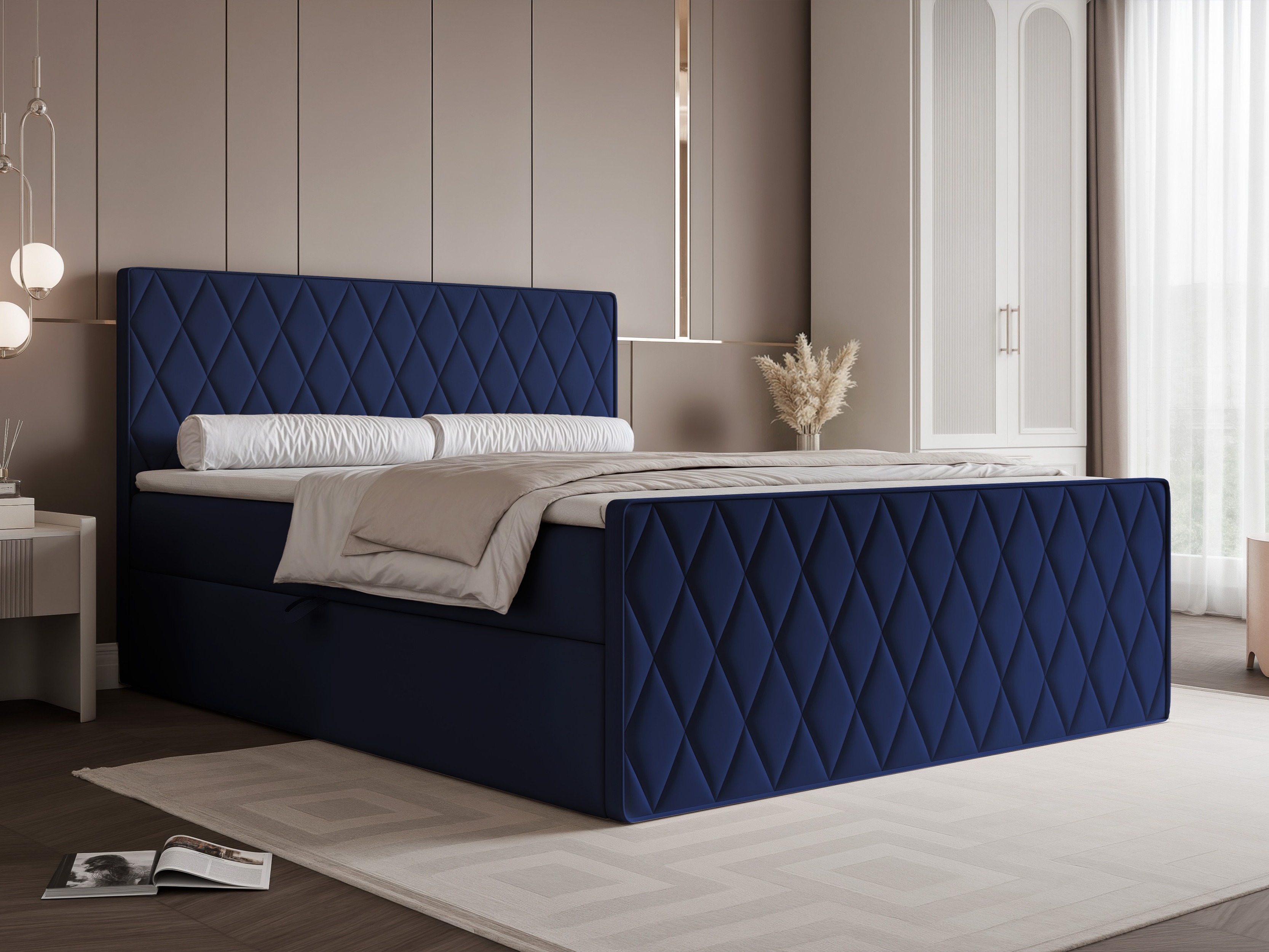Boxspringbett Martinez 129 (Magic Velvet 2216)