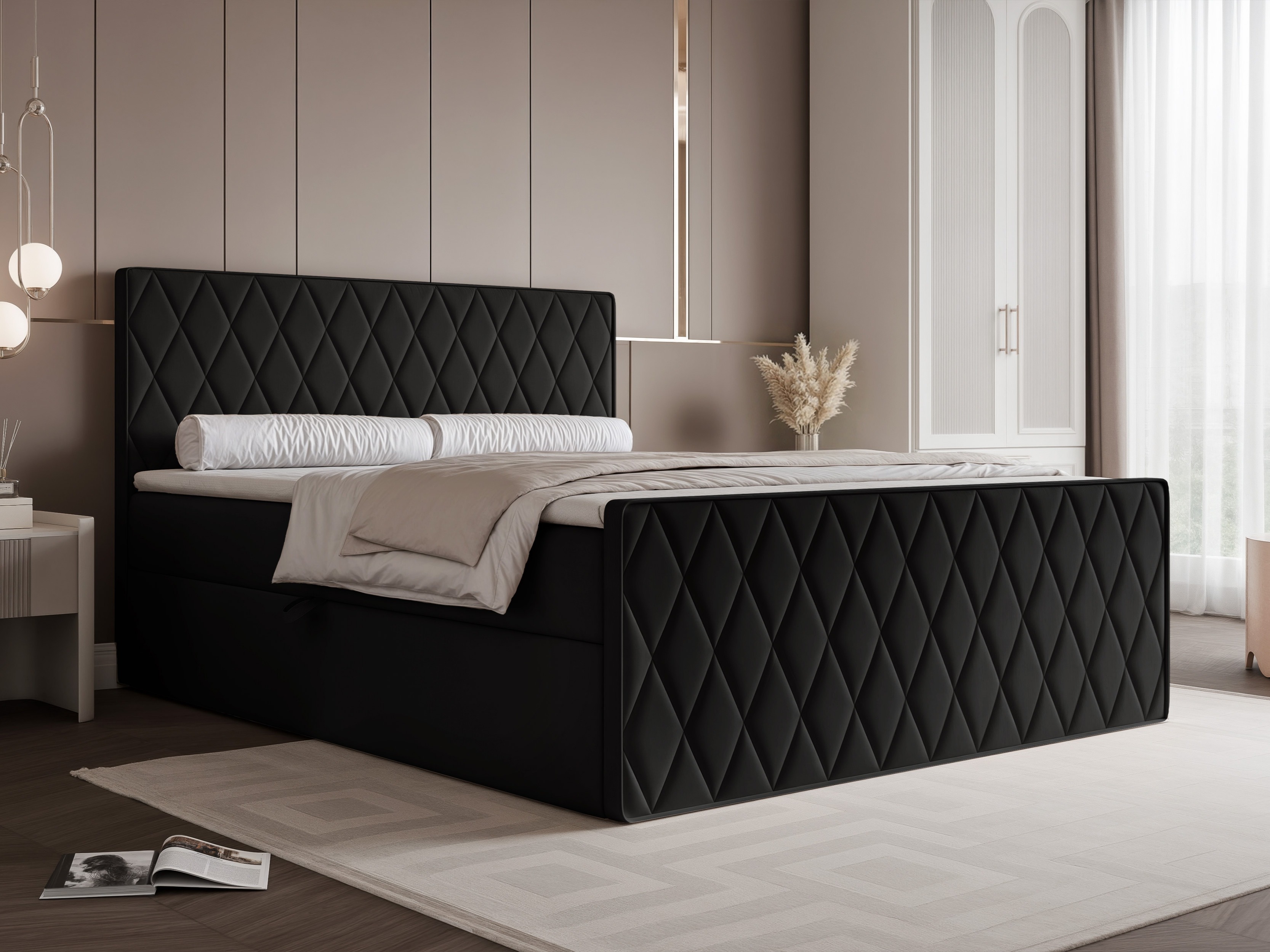 Boxspringbett Martinez 129 (Magic Velvet 2219)