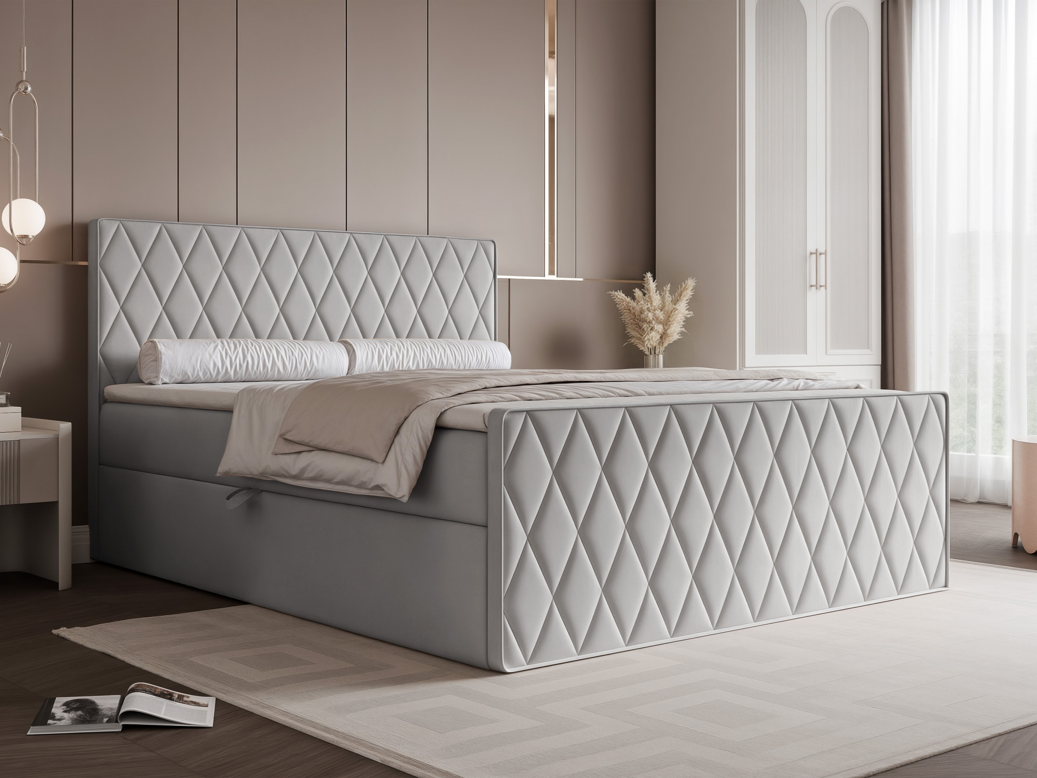 Boxspringbett Martinez 129 (Magic Velvet 2240)