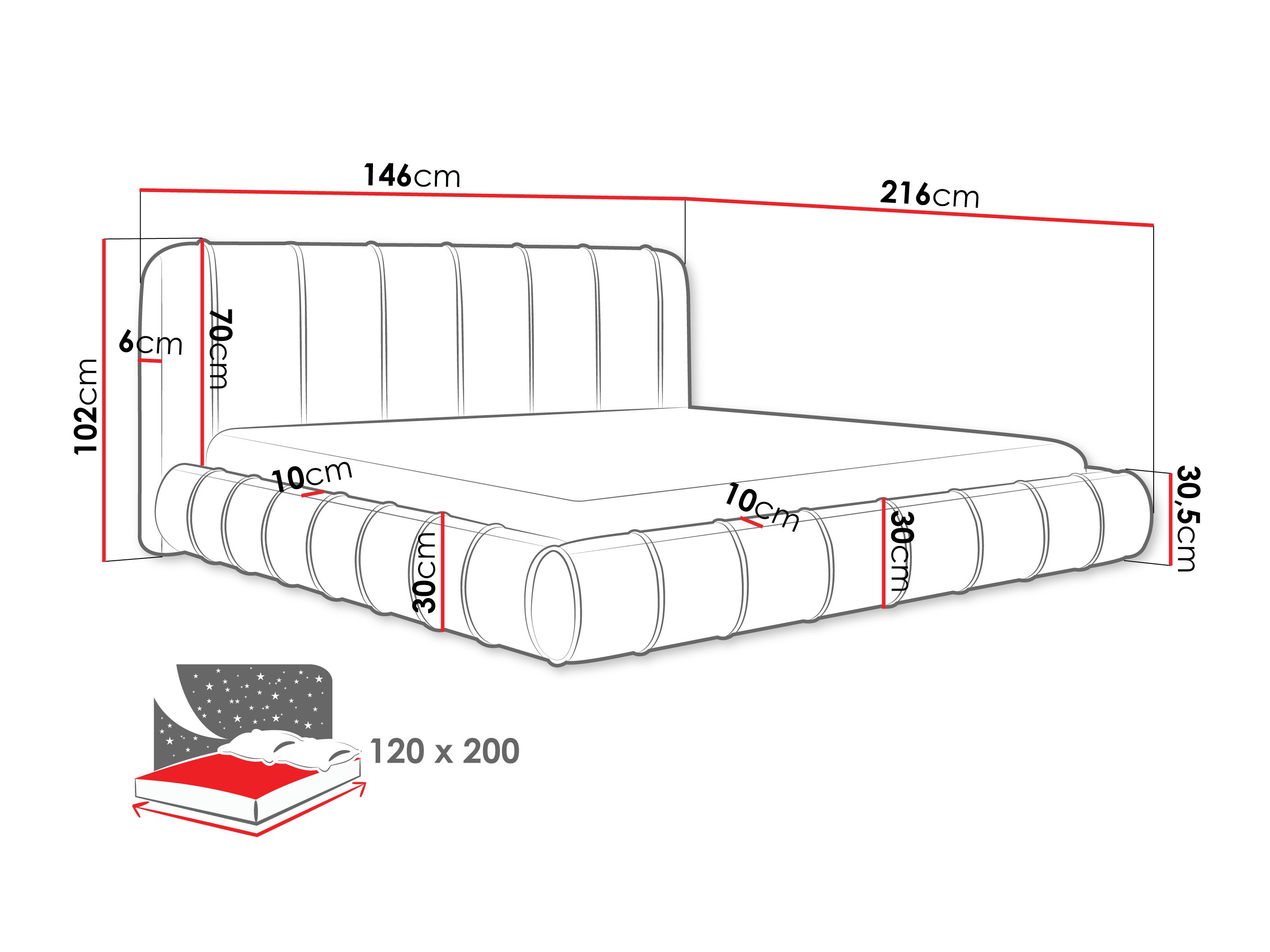 Bett Cucumos (Kronos 35)
