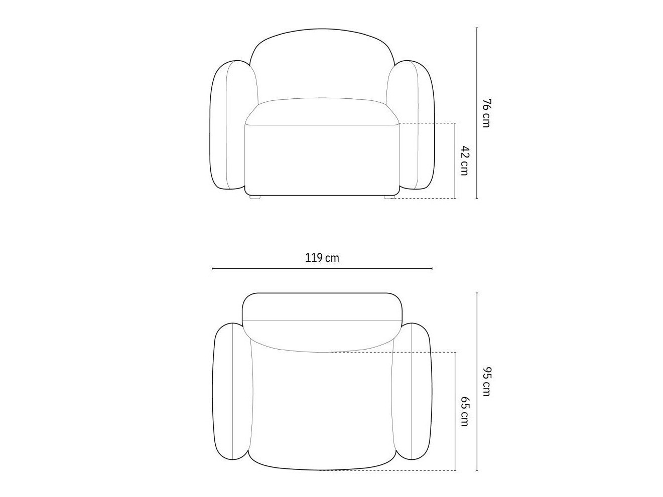 Sessel Tolmira 103 (Casino Lion)
