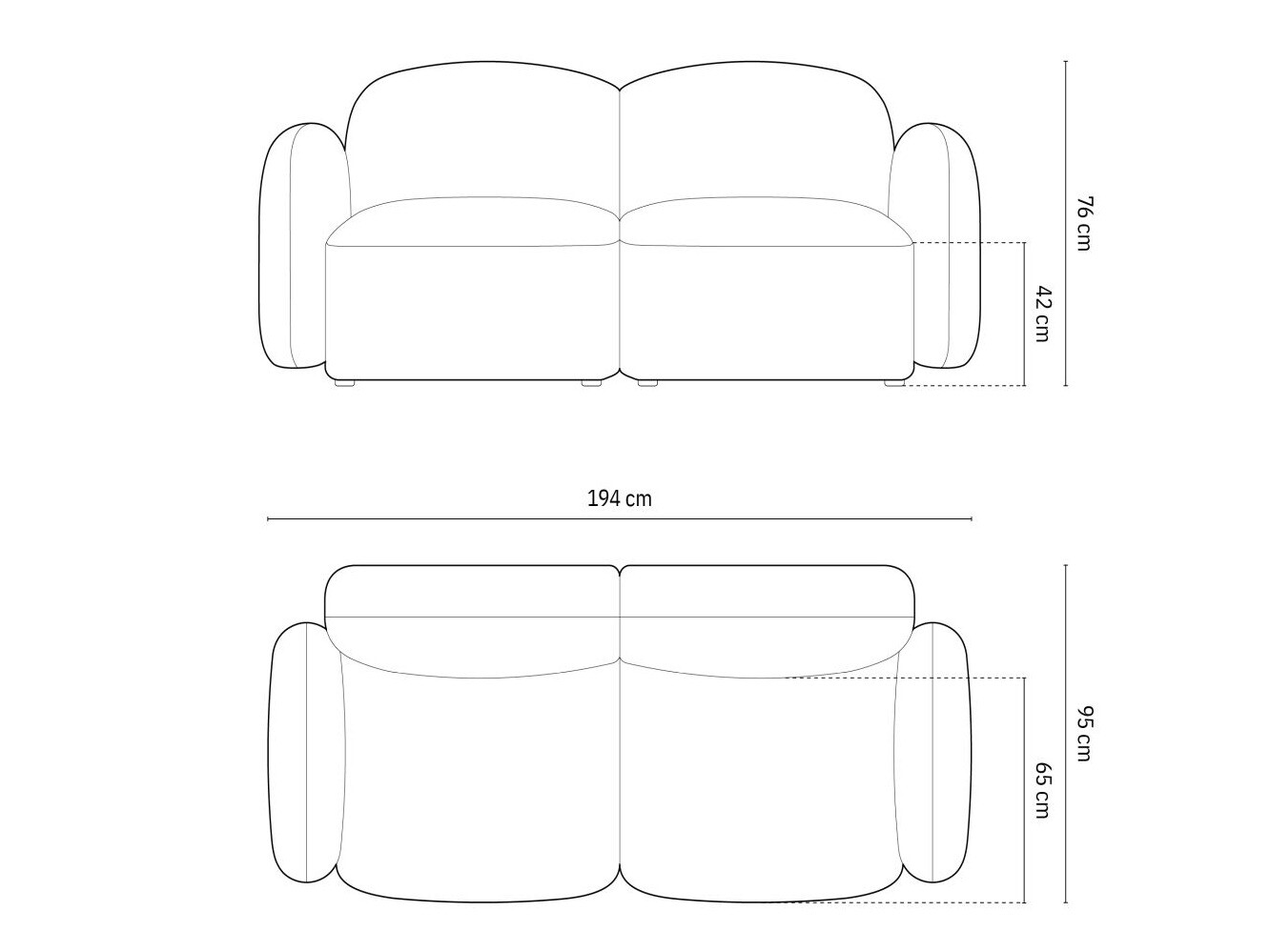 Sofa Tolmira 100 (Baltimore Pistachio)