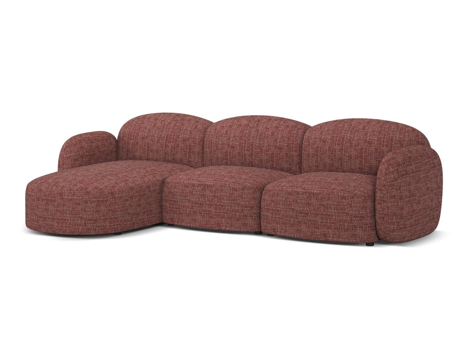 Ecksofa Tolmira 104 (Baltimore Marsala)