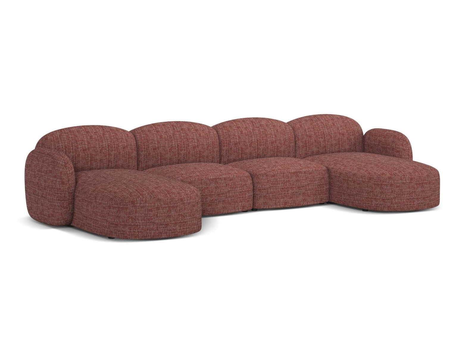 Ecksofa Tolmira 105 (Baltimore Marsala)
