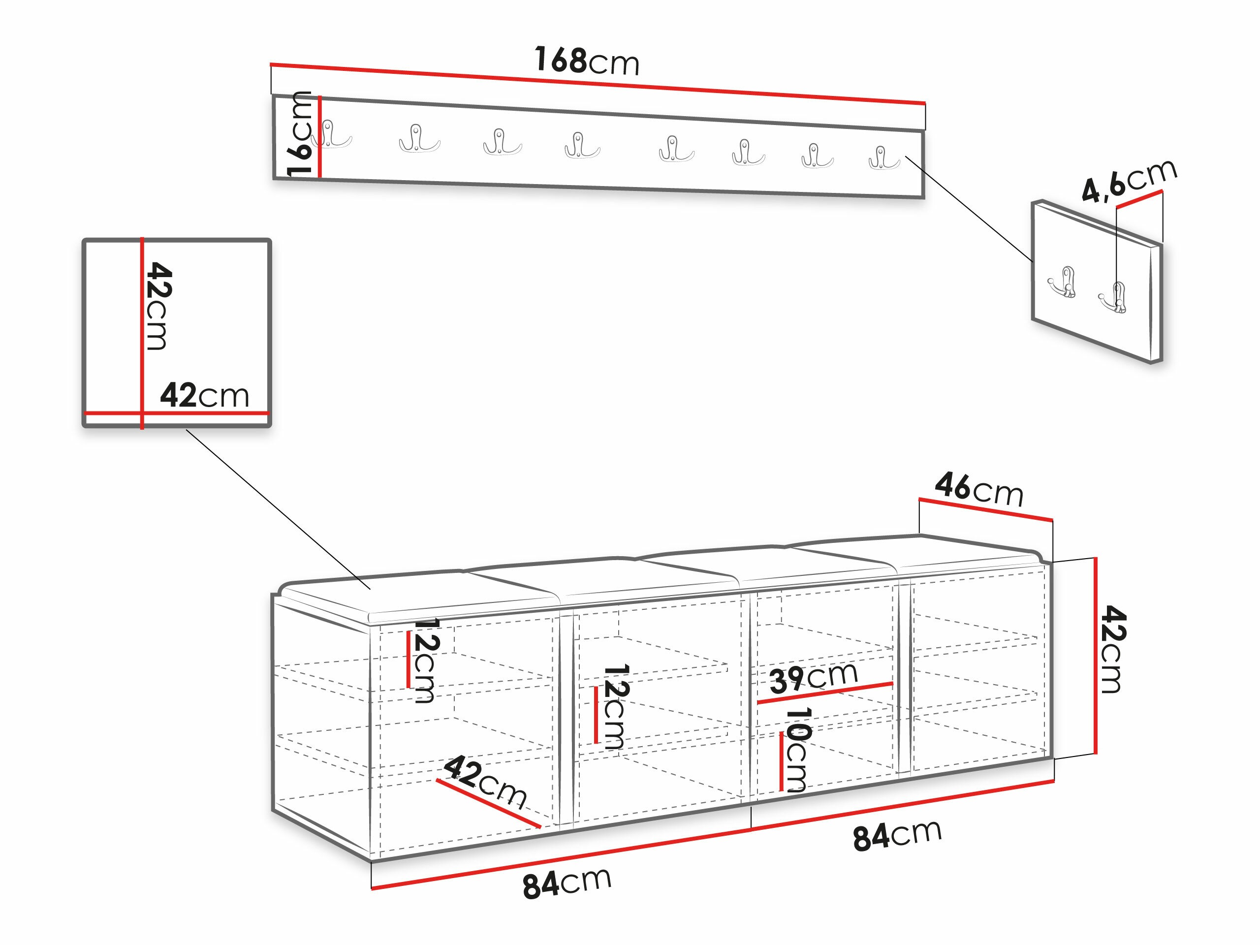 Flurgarnitur Pinis VII (Manila 02)