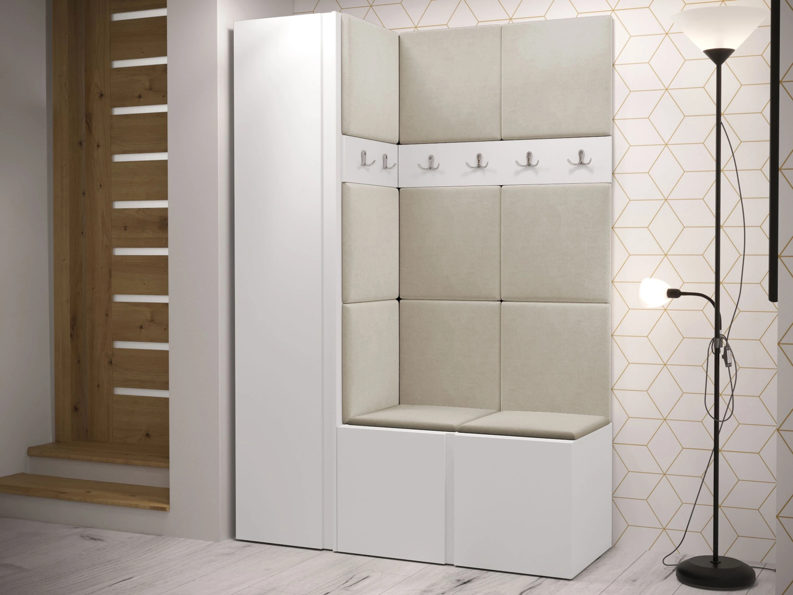 Flurgarnitur Hartford 471 (Weiß)