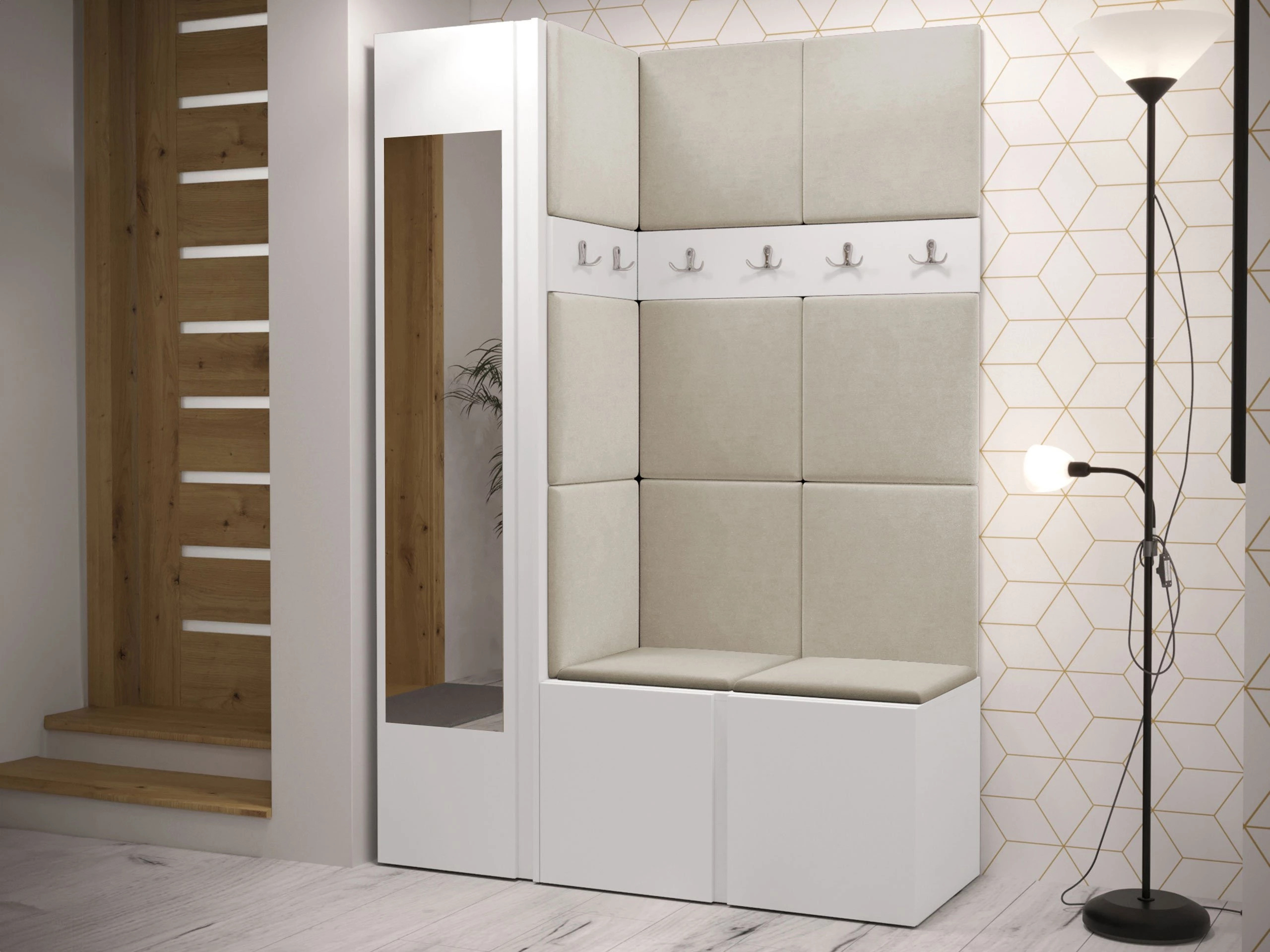 Flurgarnitur Hartford 277 (Manila 02)