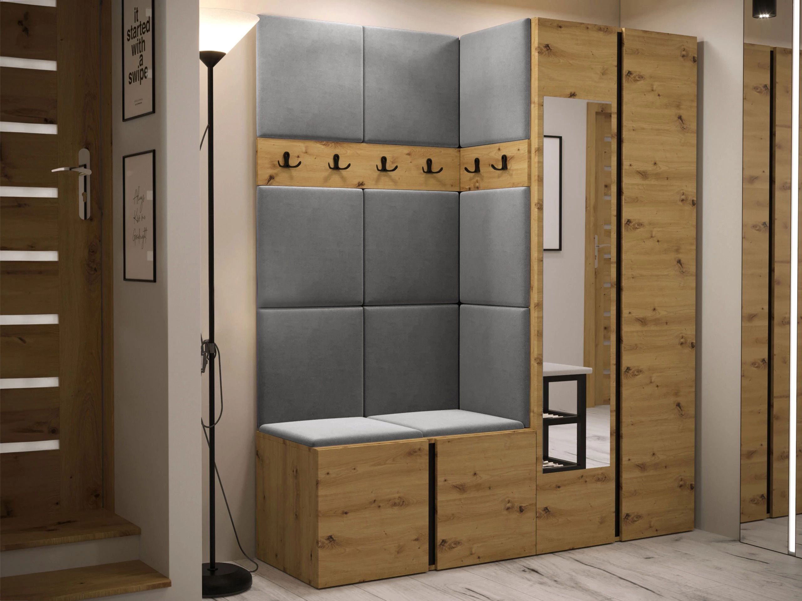 Flurgarnitur Pinis X (Manila 16)