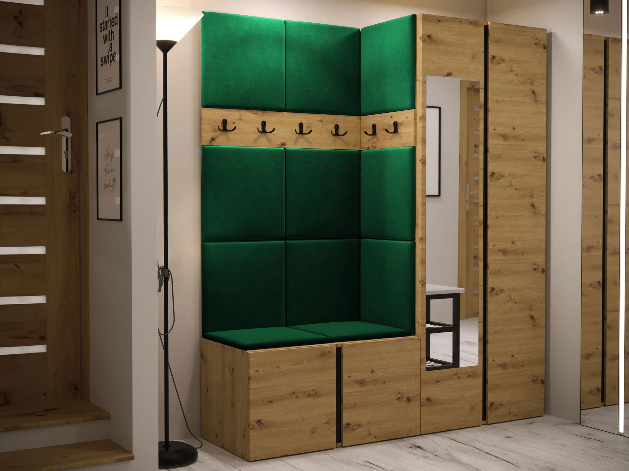 Flurgarnitur Pinis X (Manila 35)