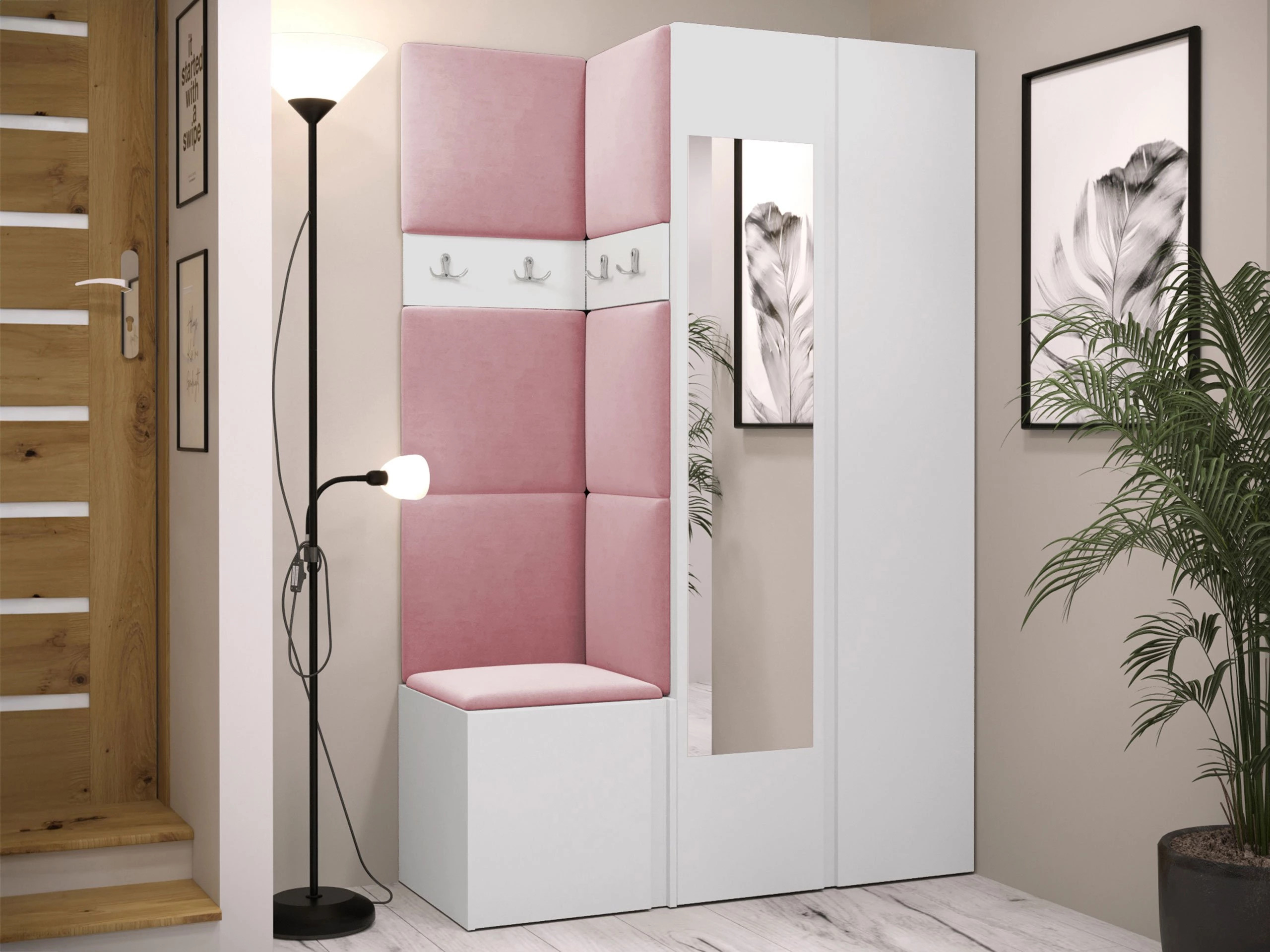 Flurgarnitur Pinis XXVI (Weiß)