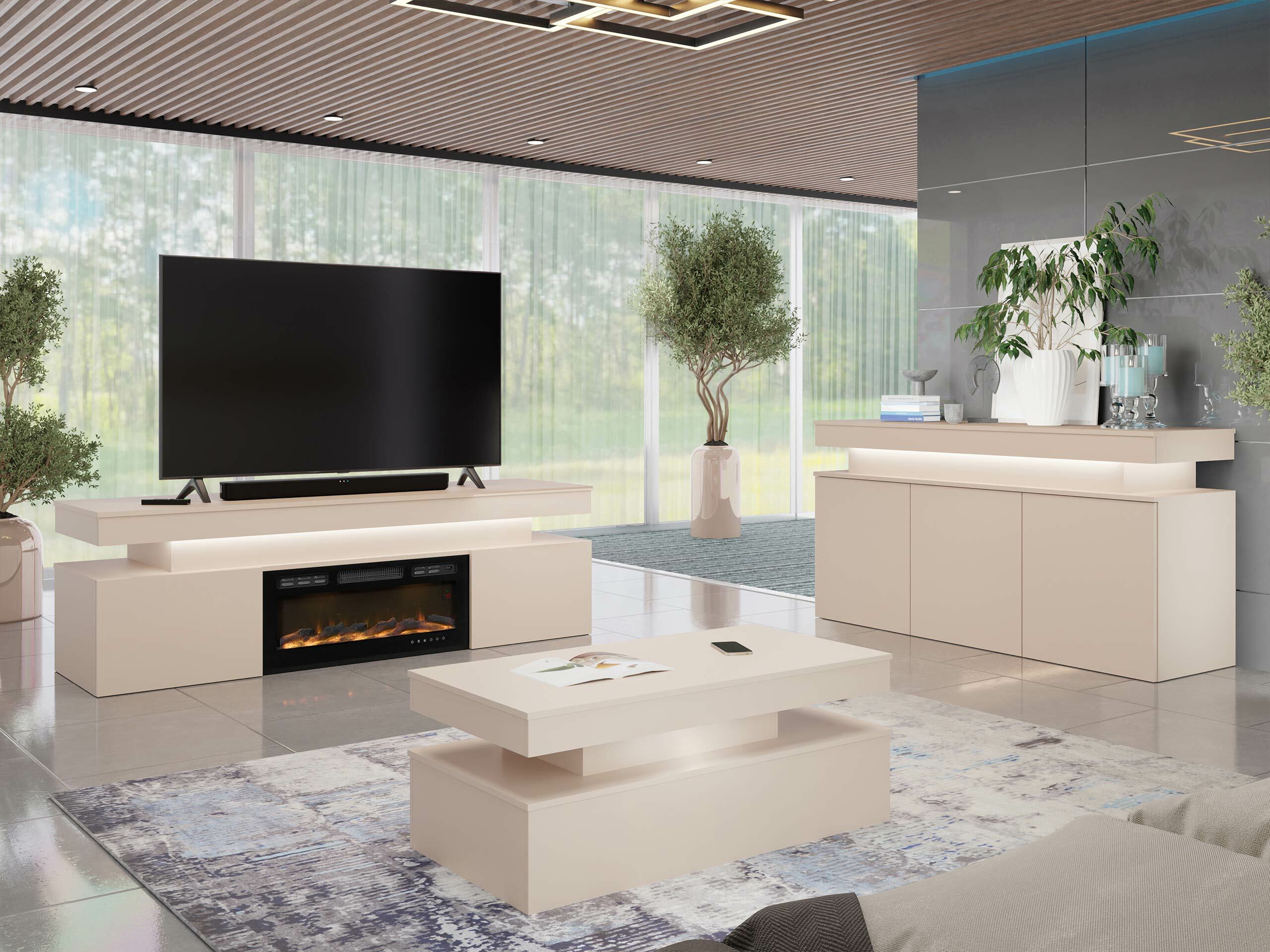 Wohnzimmer-Sets Monfero I (Kaschmir)