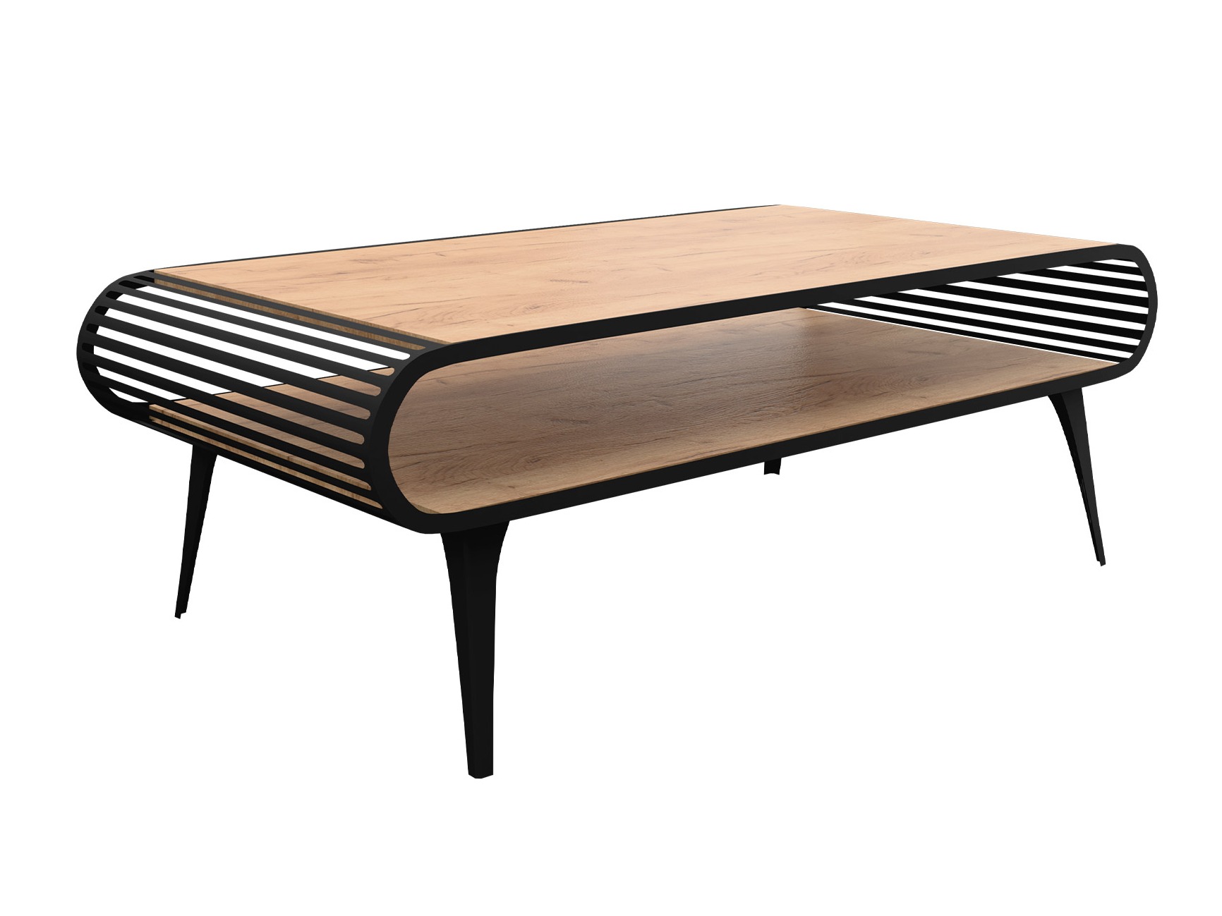 Couchtisch Oswego 161 (Craft goldene Eichenholzoptik)
