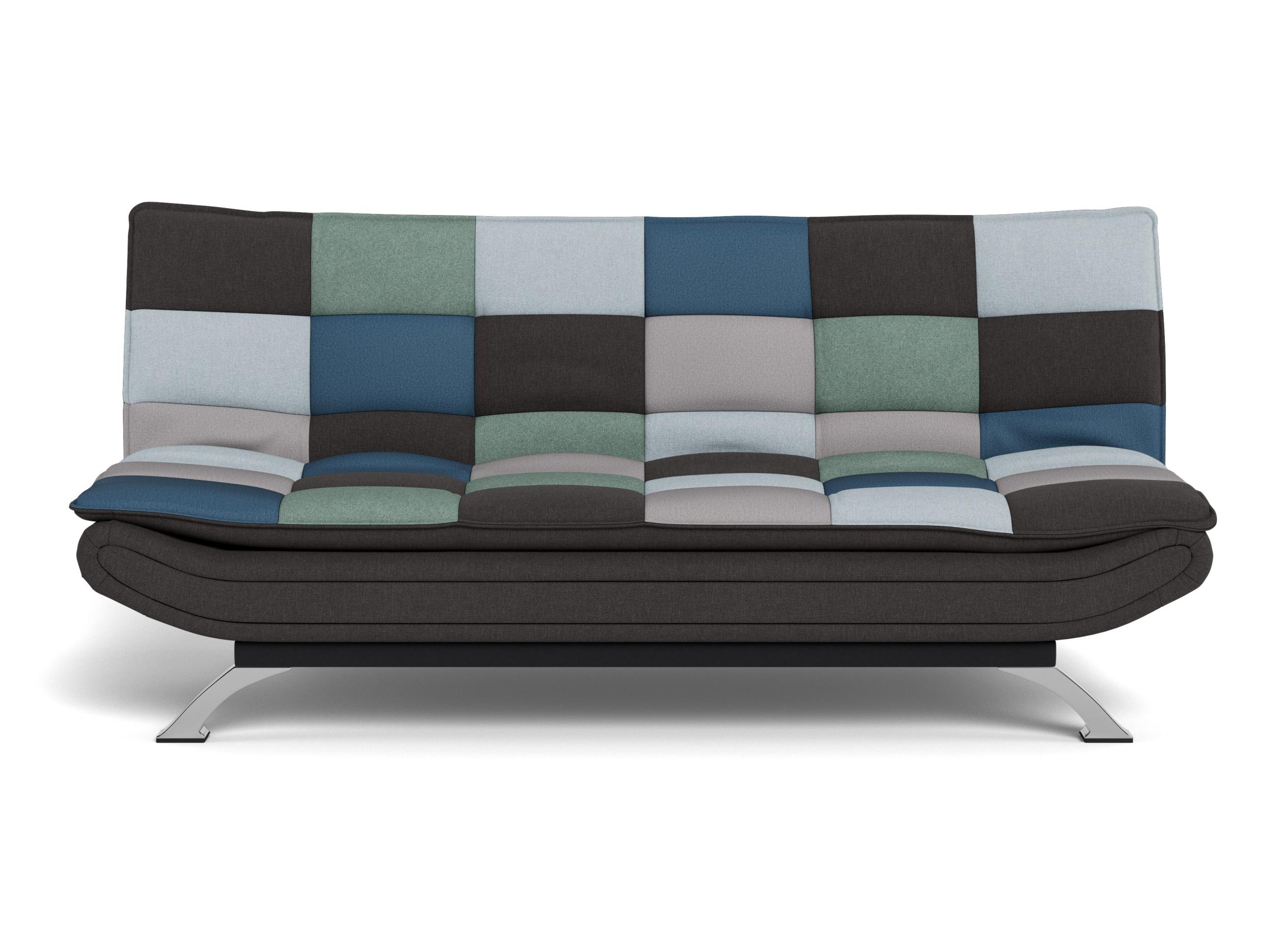 Schlafsofa Norsica 228 (Grau + Blau)