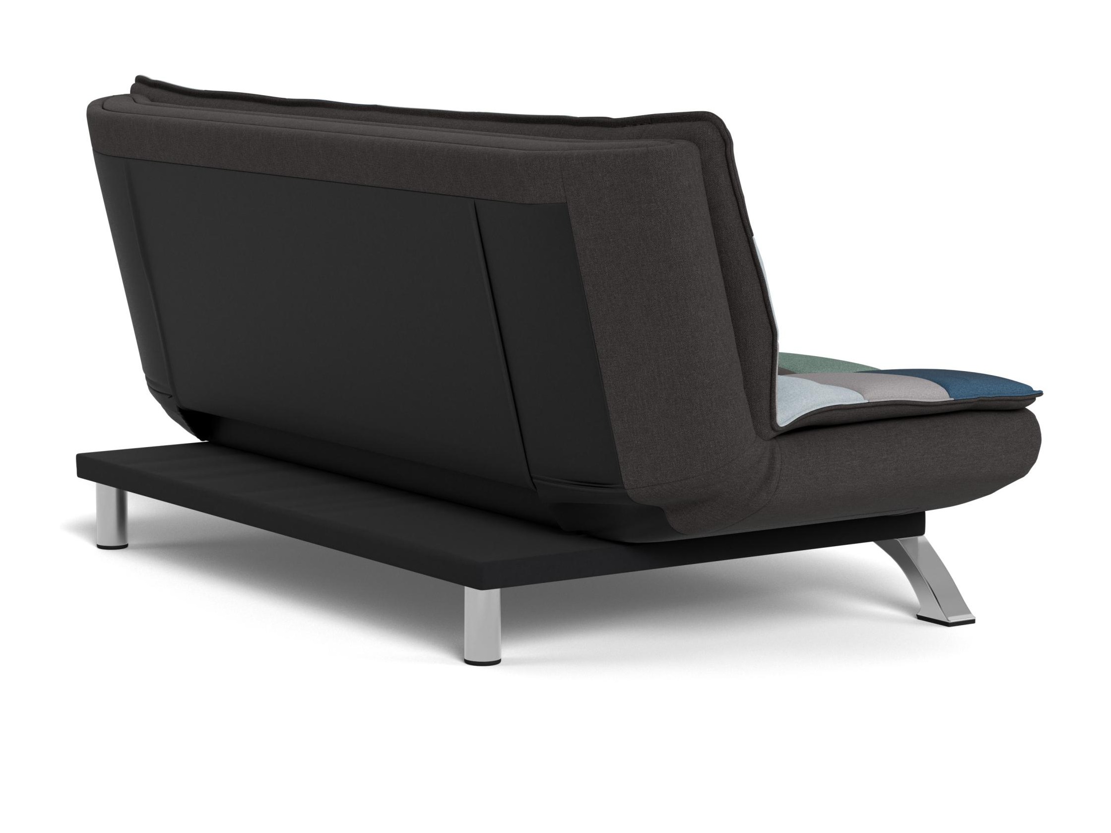 Schlafsofa Norsica 228 (Grau + Blau)