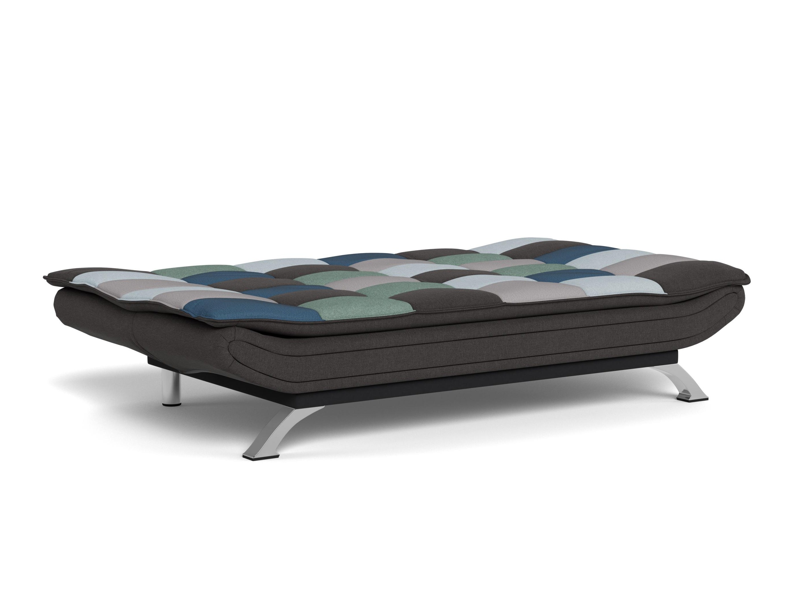Schlafsofa Norsica 228 (Grau + Blau)