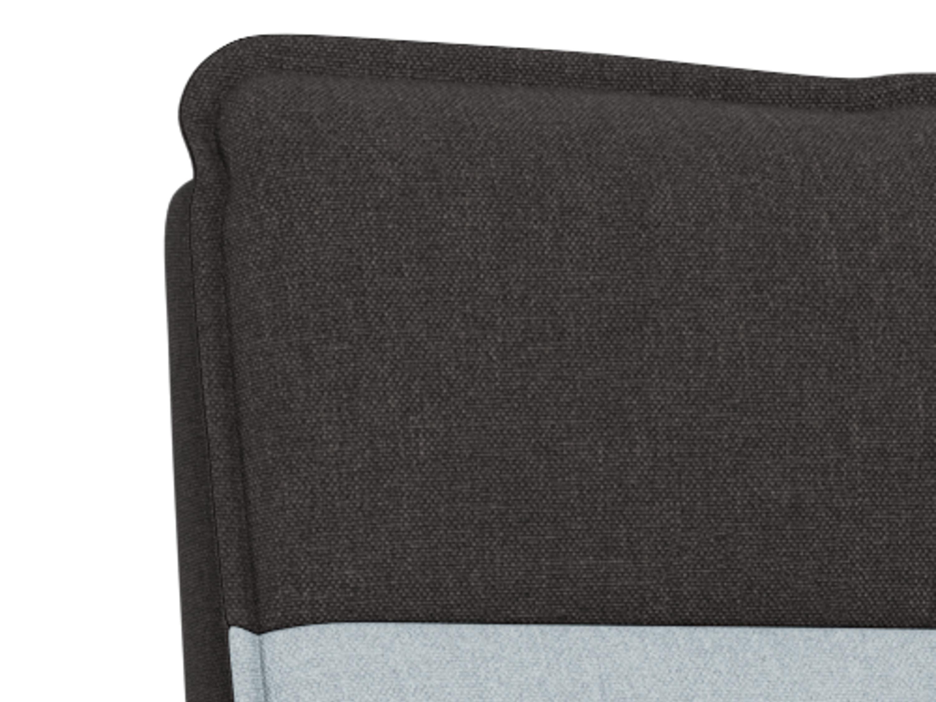Schlafsofa Norsica 228 (Grau + Blau)