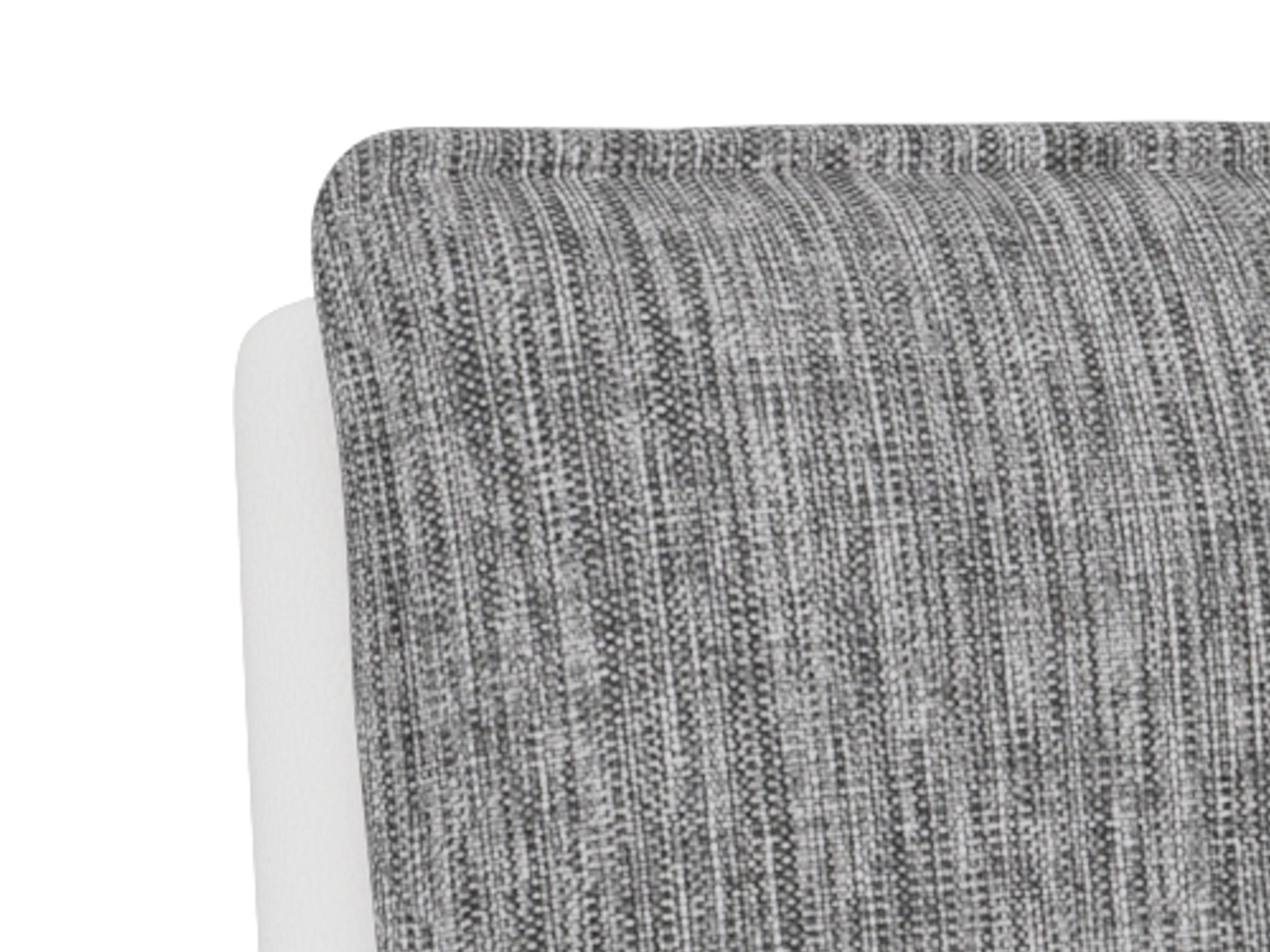 Schlafsofa Norsica 228 (Weiß + Hellgrau)