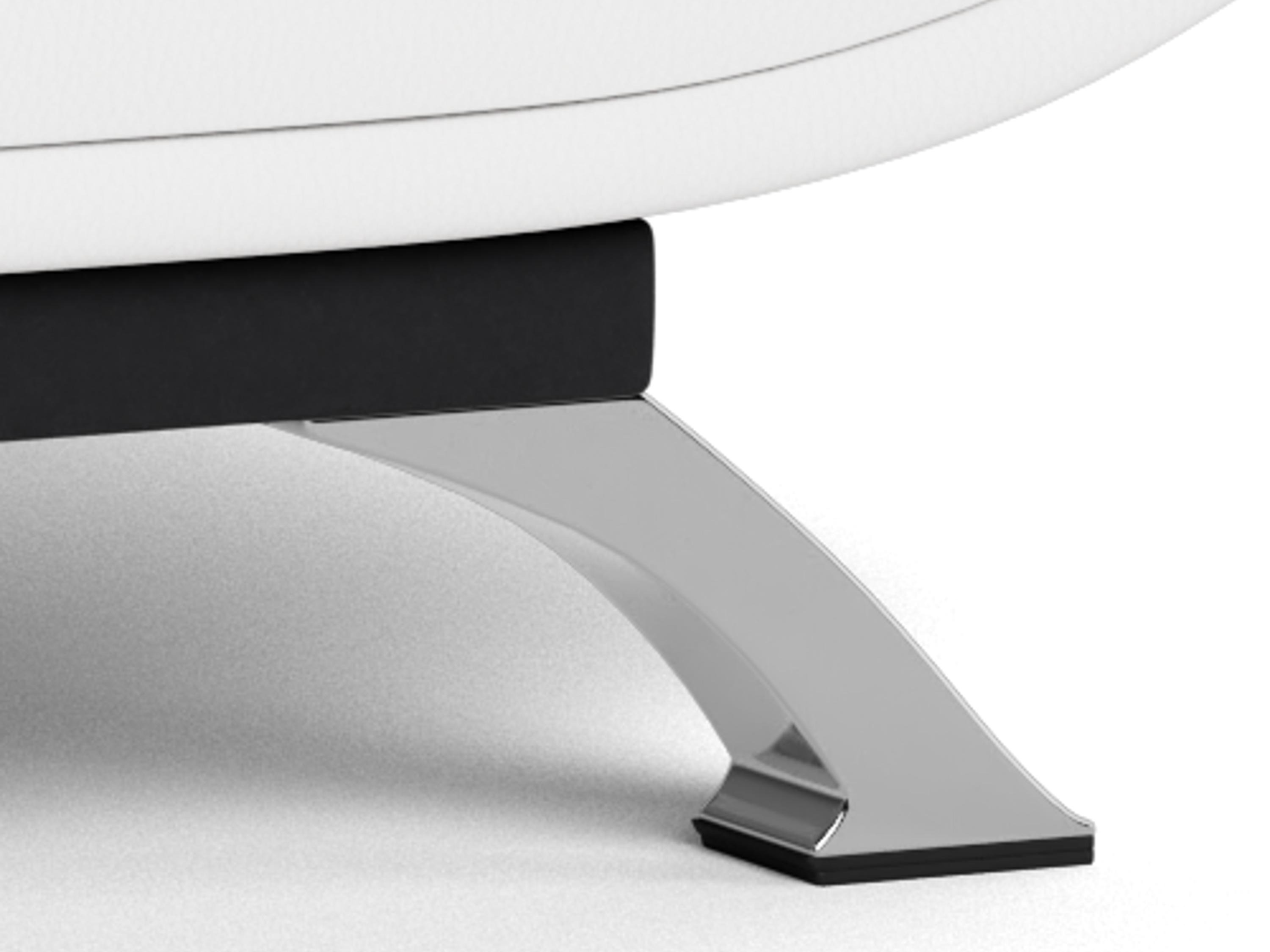 Schlafsofa Norsica 228 (Weiß + Hellgrau)