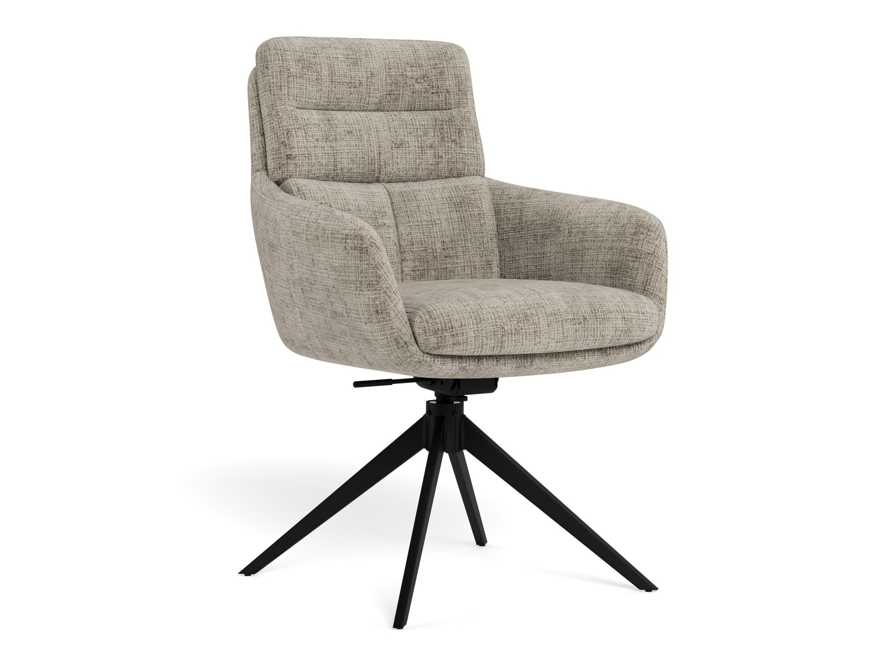 Stuhl Norsica 1034 (Schwarz + Grau)