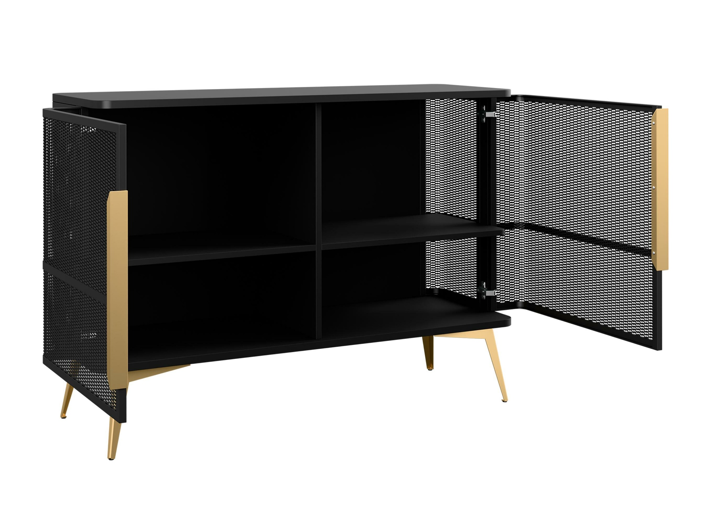 Wohnzimmer-Sets Camfelo 104 (Schwarz)