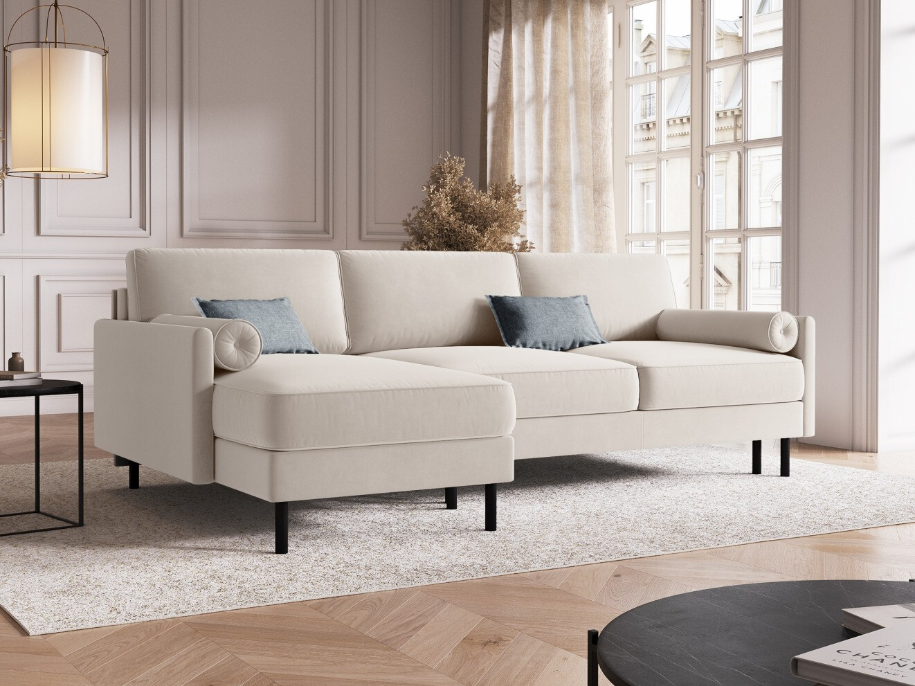 Ecksofa Beckley 337 (Bluvel 22)