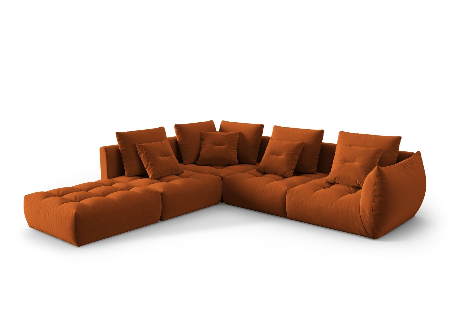 Modulares Ecksofa Benorli 104 (Casino Terrakinderbettenta)