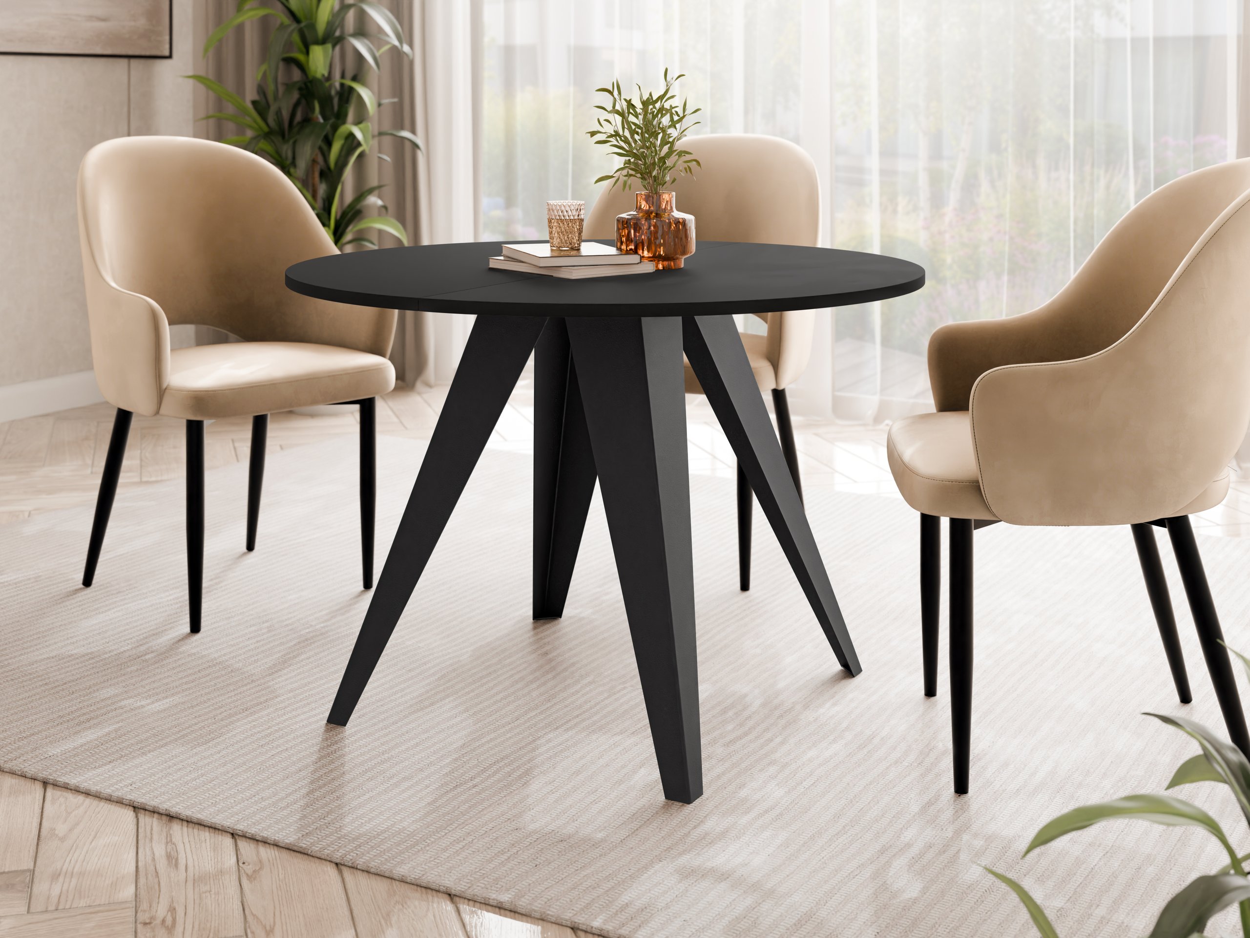 Tisch Oswego 175 (Schwarz)
