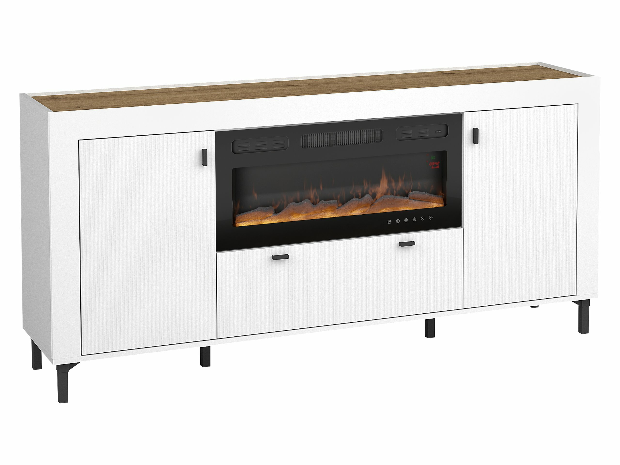 Kommoden Mormavu 110 (Matt weiß)