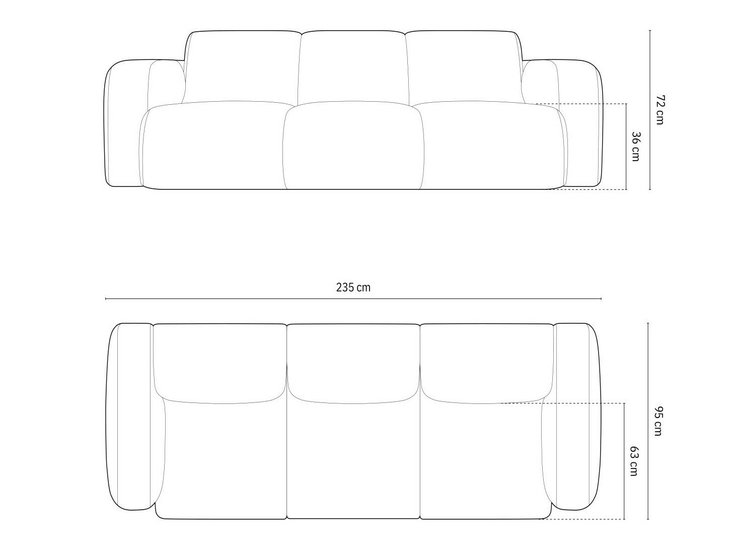 Sofa Romtoru 101 (Baloo 2083)