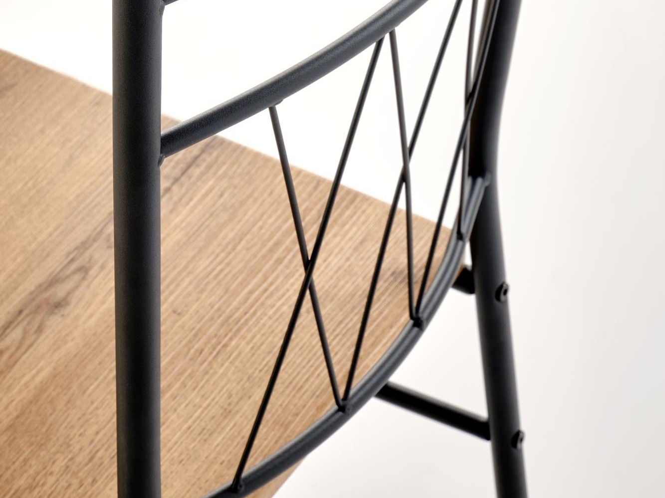 Essgruppe Houston 1251 (Eichenholzoptik + Schwarz)