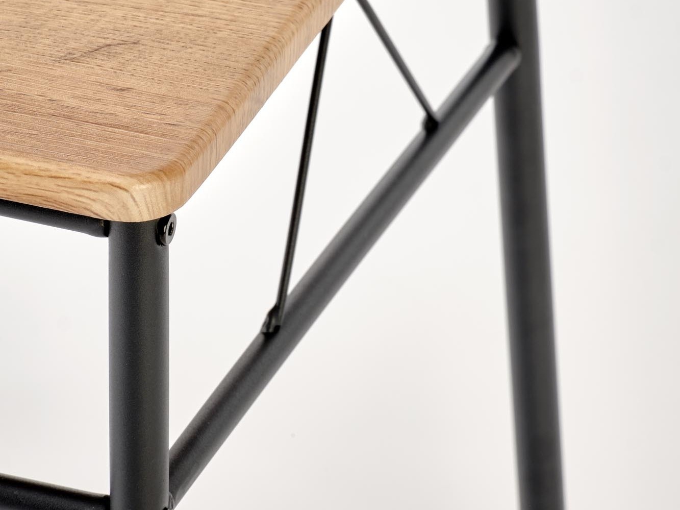 Essgruppe Houston 1251 (Eichenholzoptik + Schwarz)