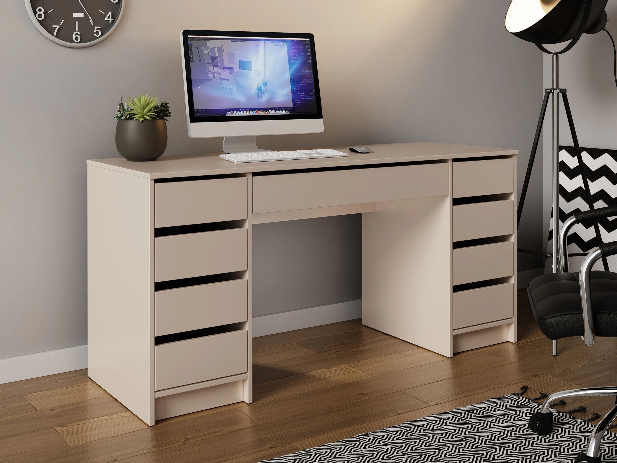 Bürotisch Comfivo Terros II (Beige)