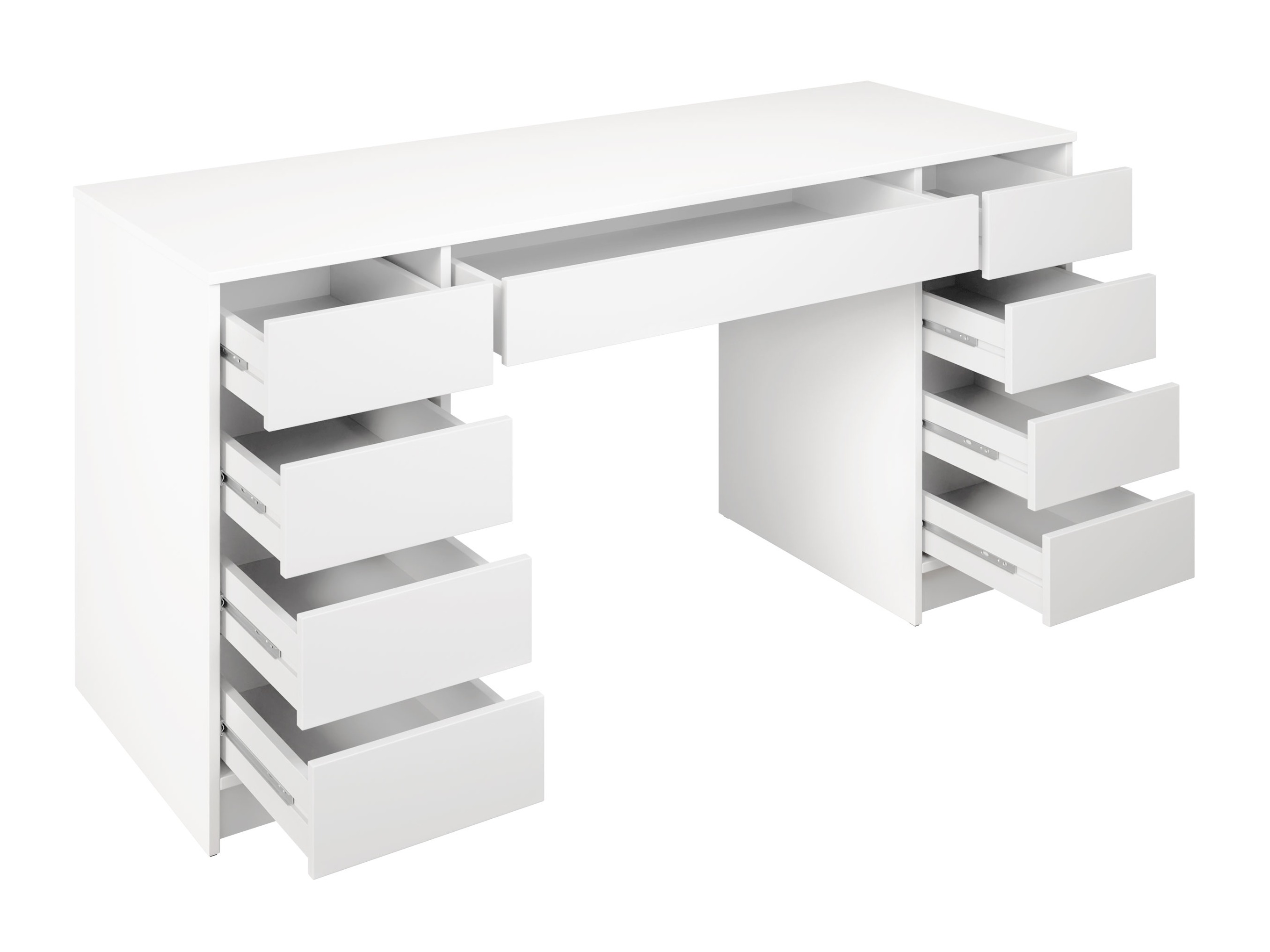 Bürotisch Comfivo Terros II (Schwarz)
