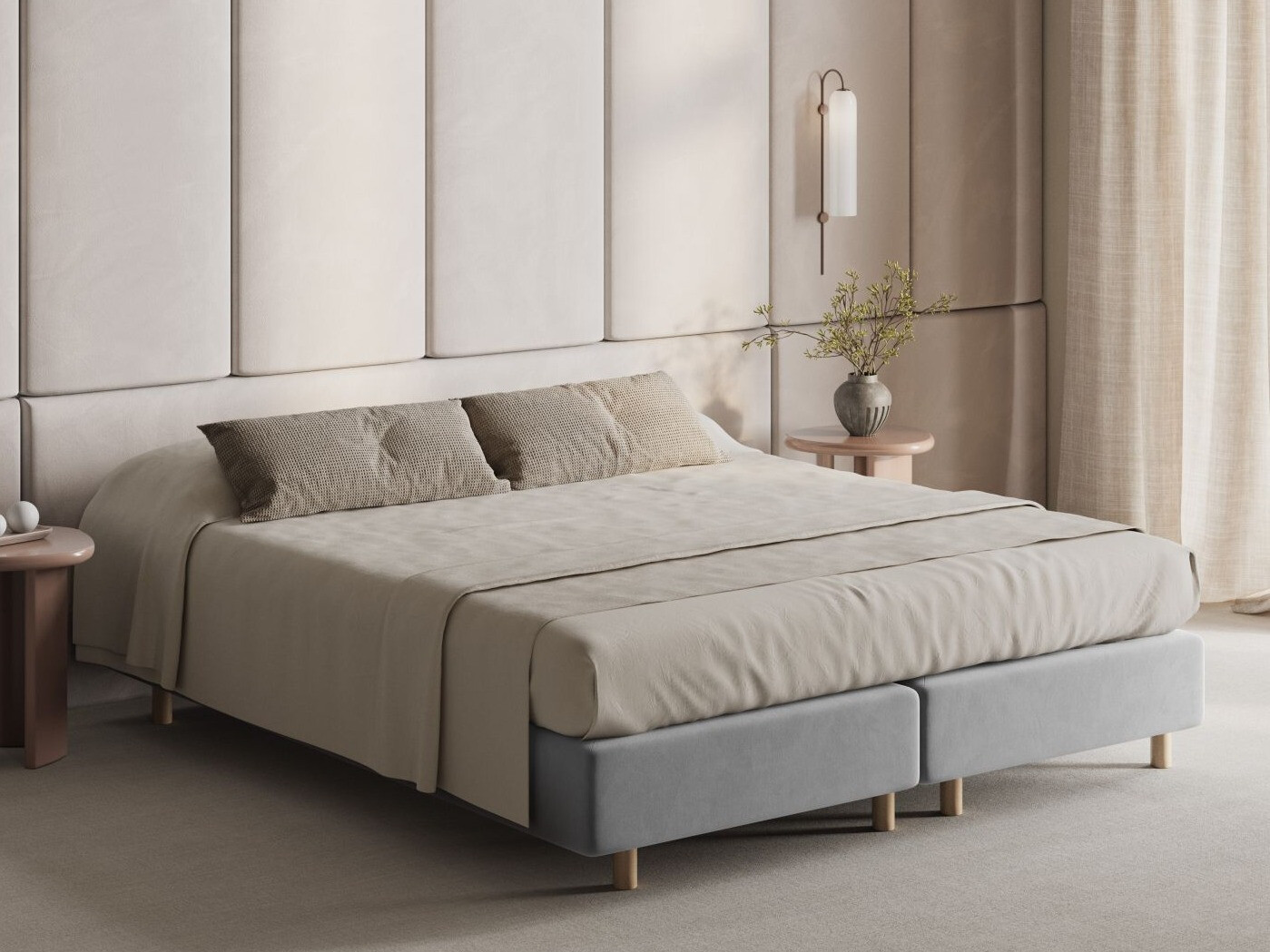 Bett Beckley 338 (Paris Hell Grau)