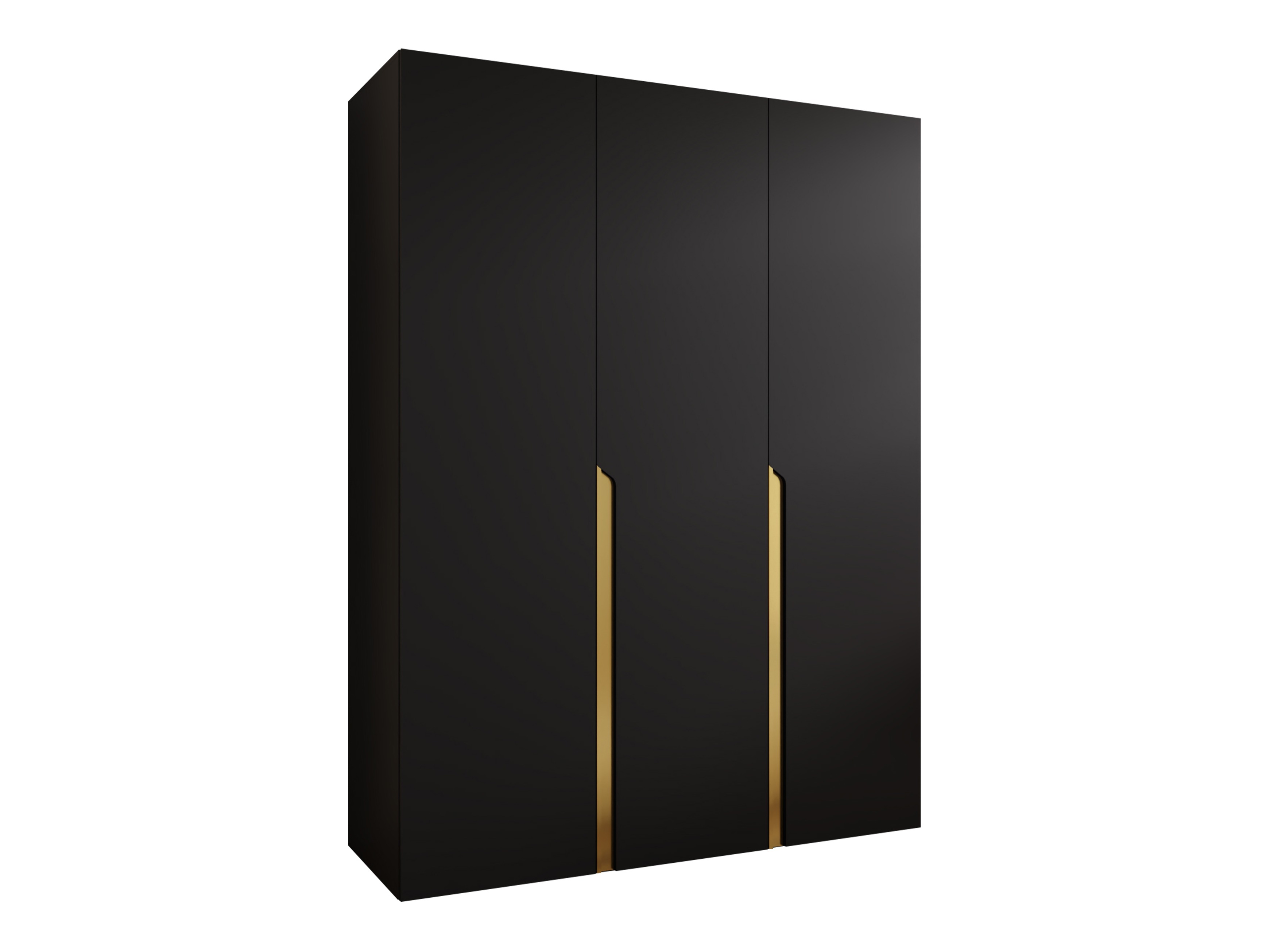Kleiderschrank Hartford 580 (Schwarz)