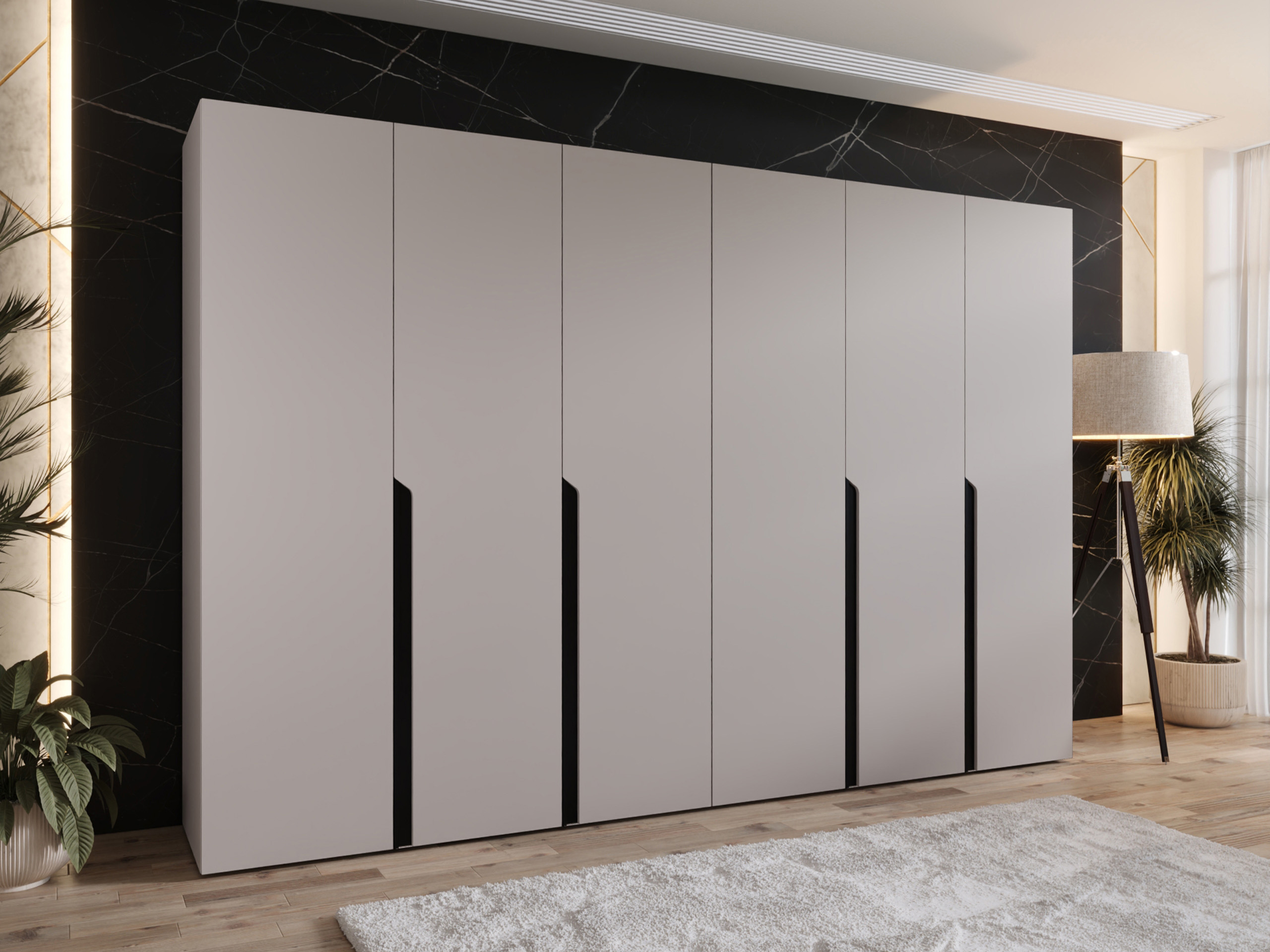 Kleiderschrank Hartford 583 (Kaschmir)