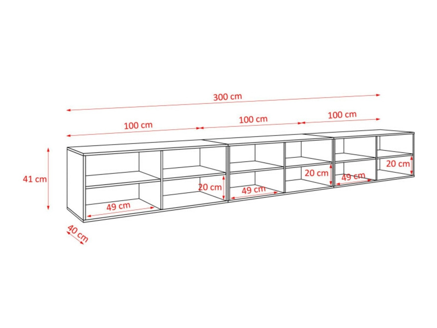TV-Möbel Arecibo 107